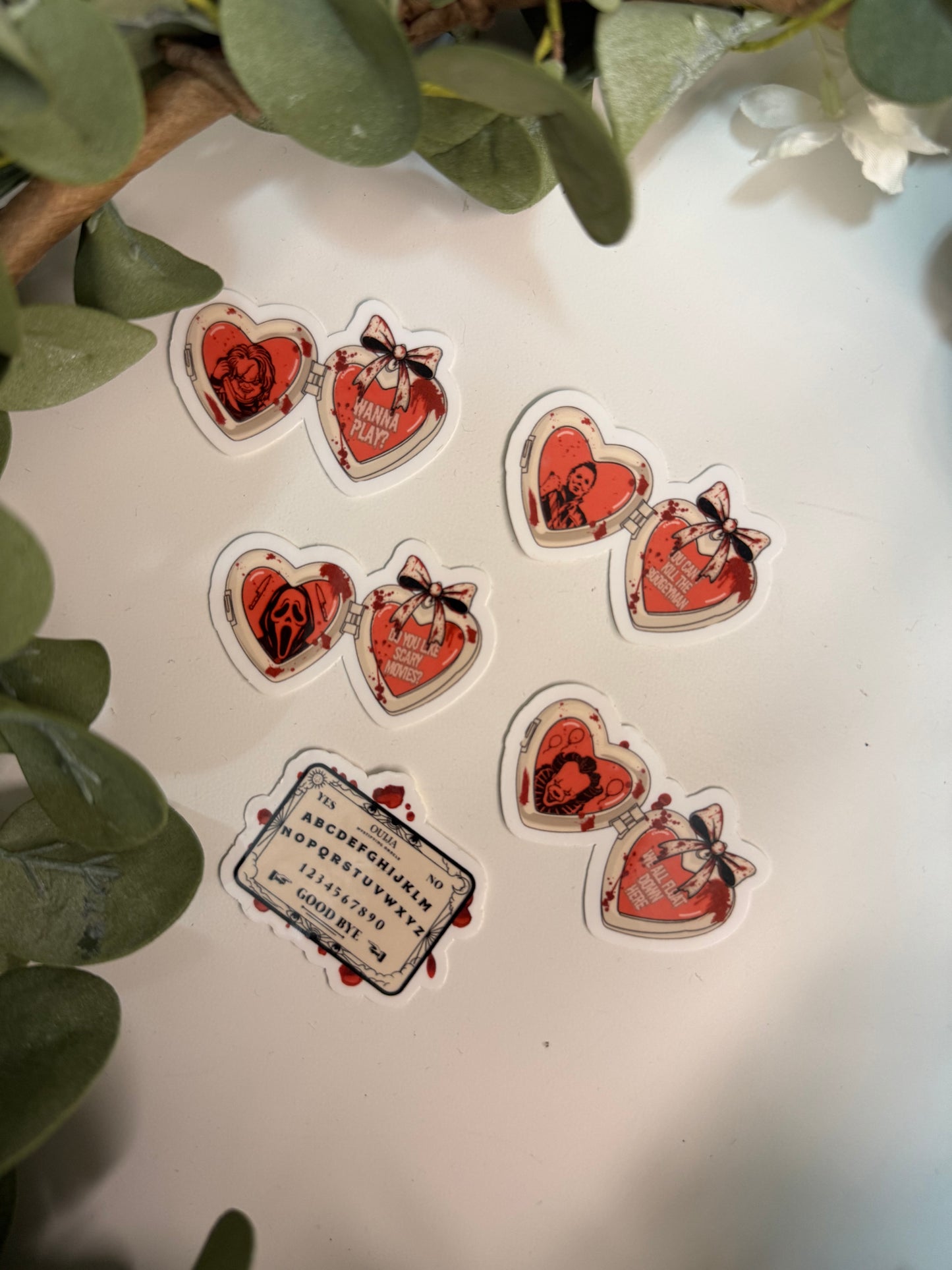(RTS) KILLER LOCKET MINI STICKER SET