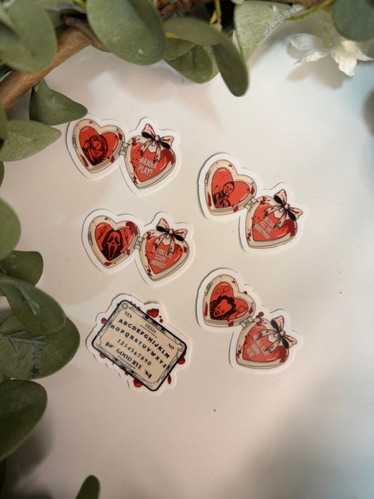 (RTS) KILLER LOCKET MINI STICKER SET