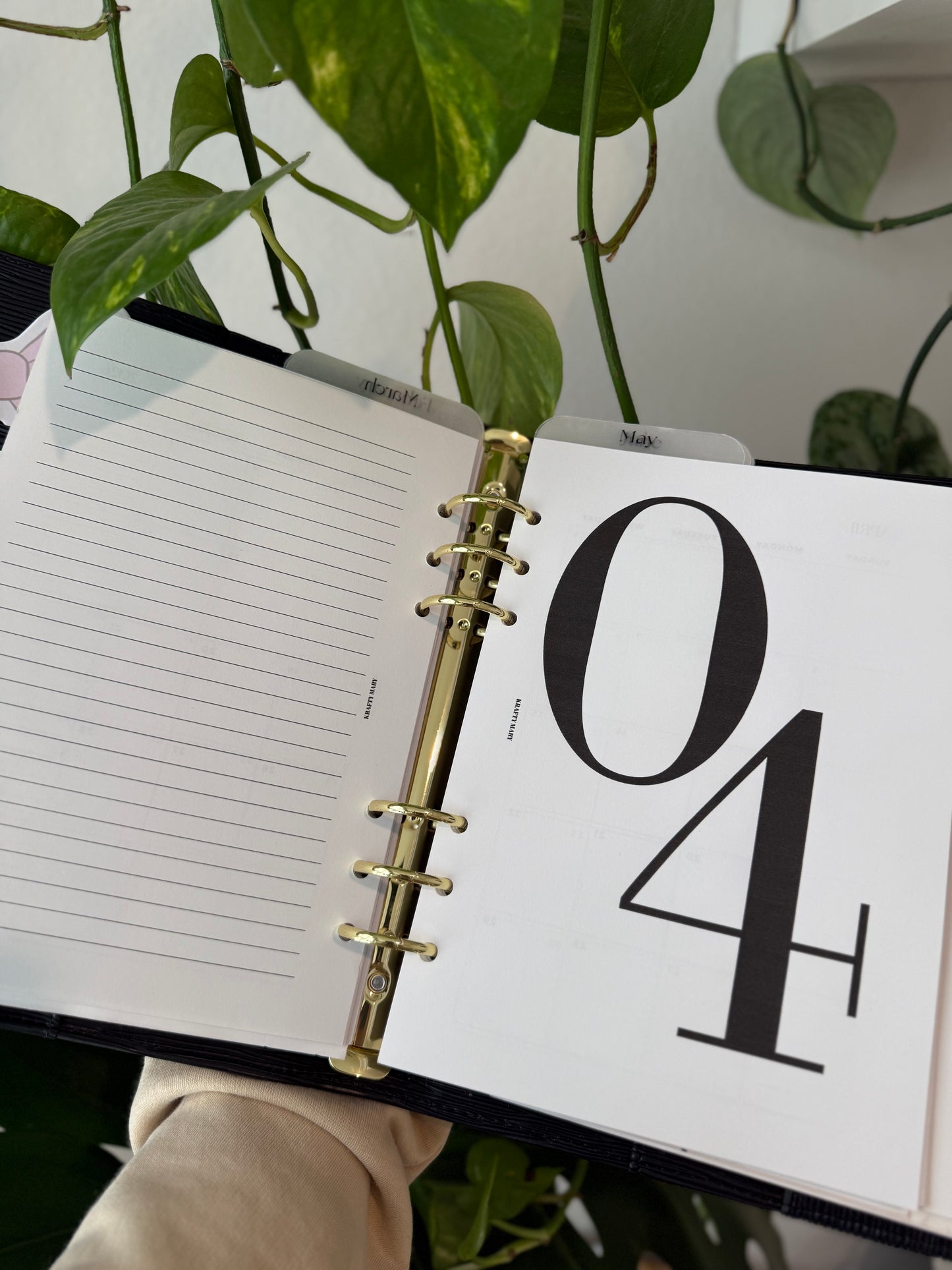 (RTS) 2026 YEARLY PLANNER INSERTS