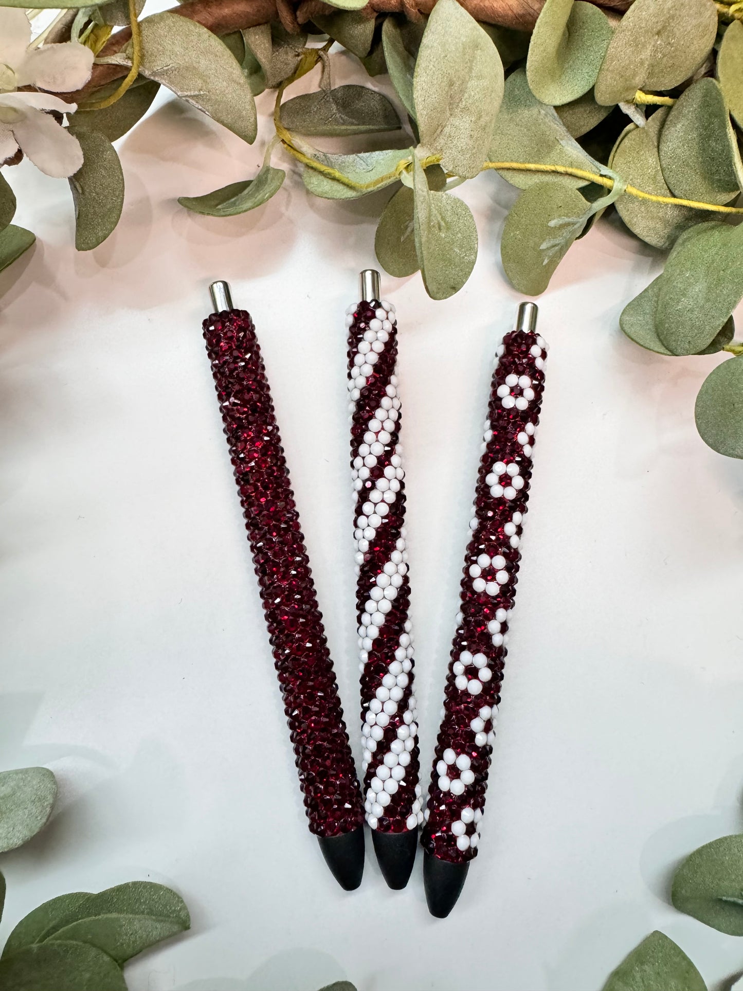 (RTS) BURGUNDY BLIING PEN