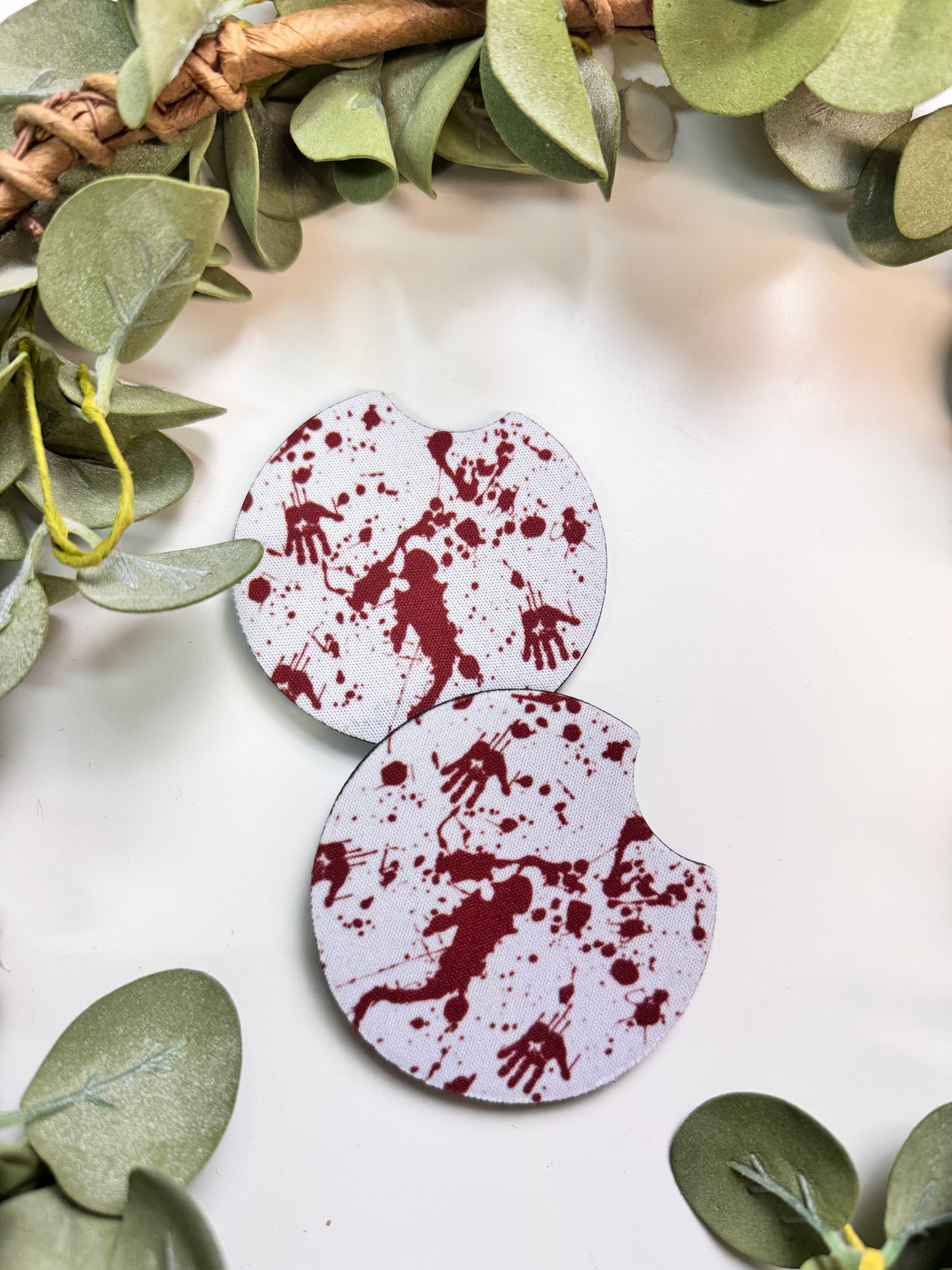 (RTS) BLOODY MURDER CAR COASTER SET