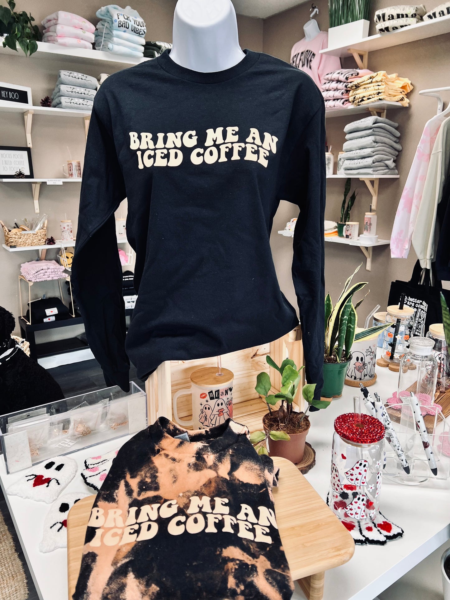 (RTS) BRING ME AN ICED COFFEE - LONG SLEEVE