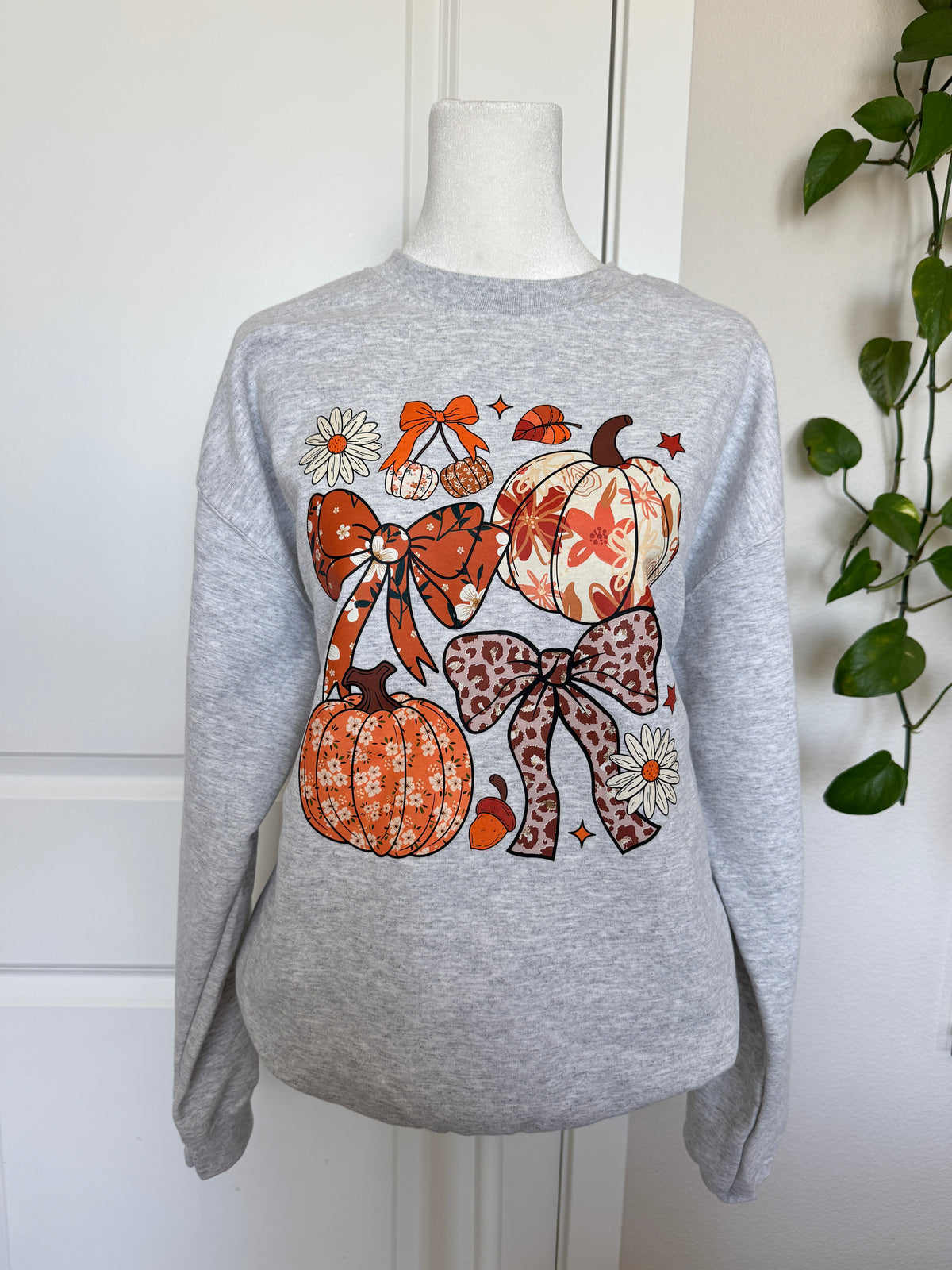 (RTS) PUMPKIN HARVEST CREWNECK