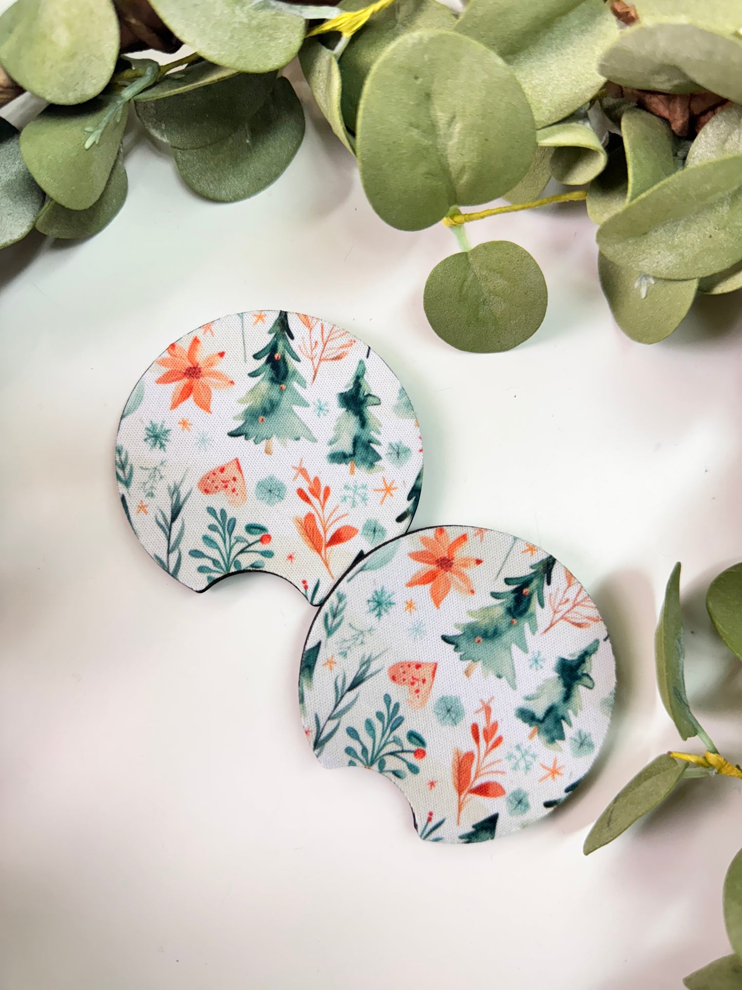 (RTS) EVERGREEN CAR COASTER SET