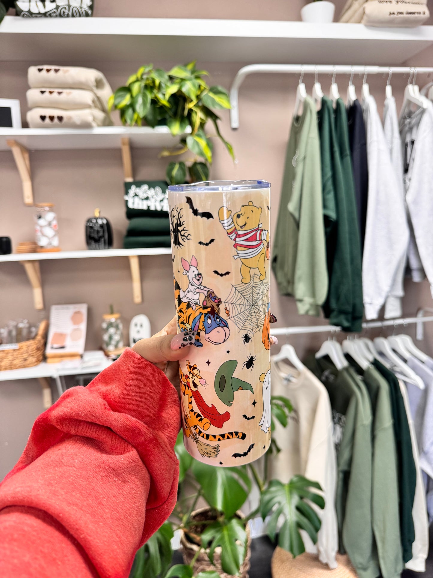 (RTS) WINNIE & FRIENDS SPOOKY TUMBLER