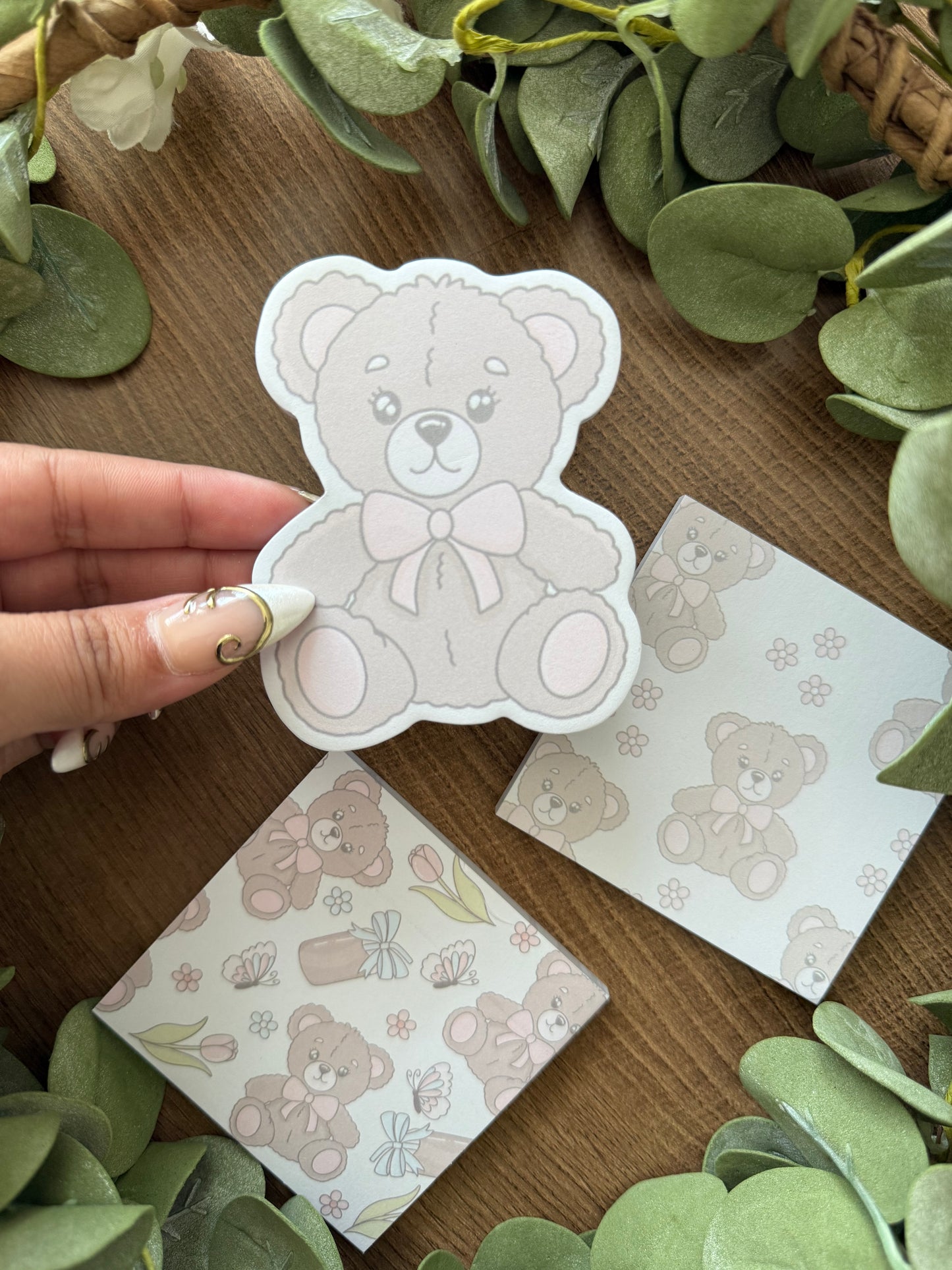 (RTS) TEDDY BEAR STICKY NOTE