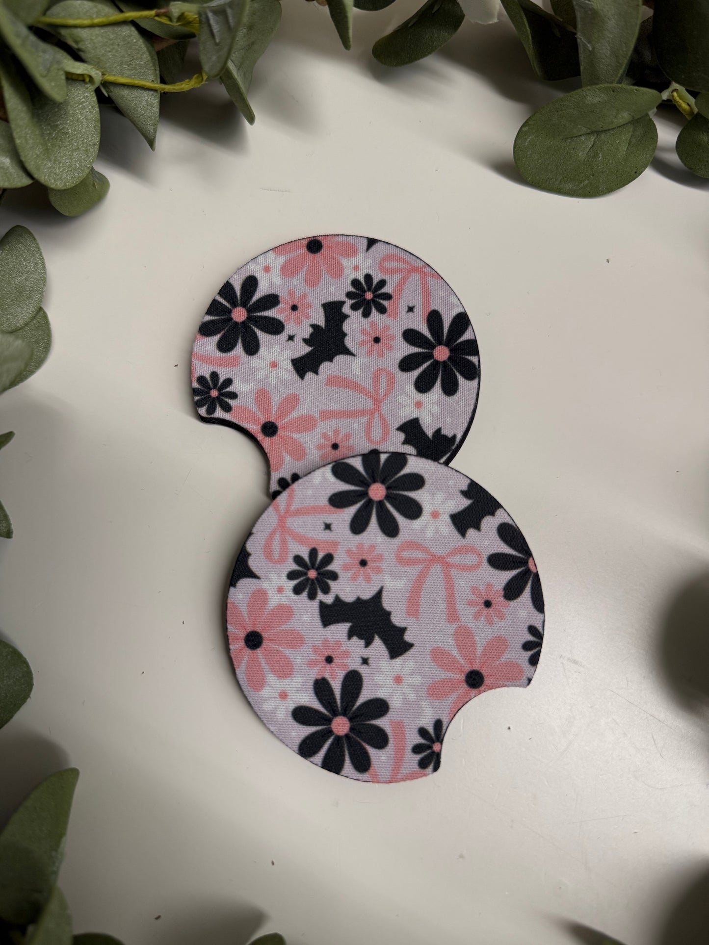 (RTS) RETRO BATTY CAR COASTER SET