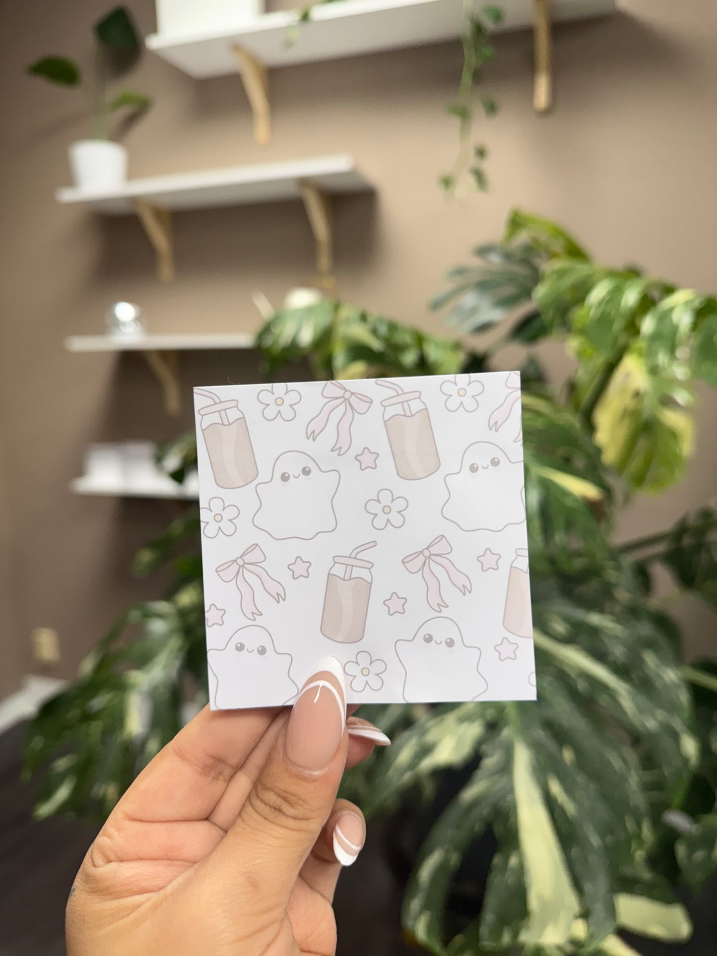 (RTS) CAFFEINATED GHOUL STICKY NOTE