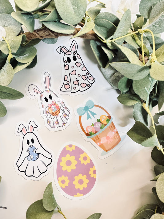 (RTS) EASTER BUNNY STICKERS
