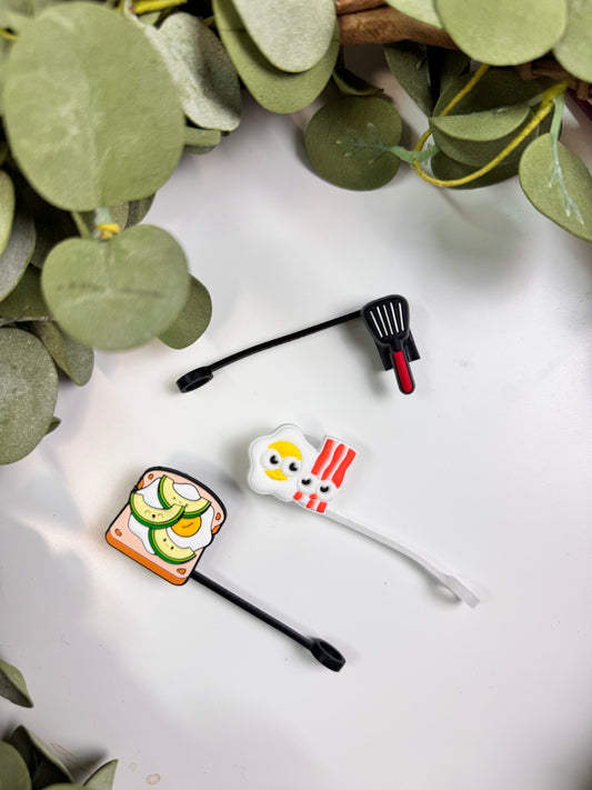 (RTS) BREAKFAST CLUB STRAW TOPPER