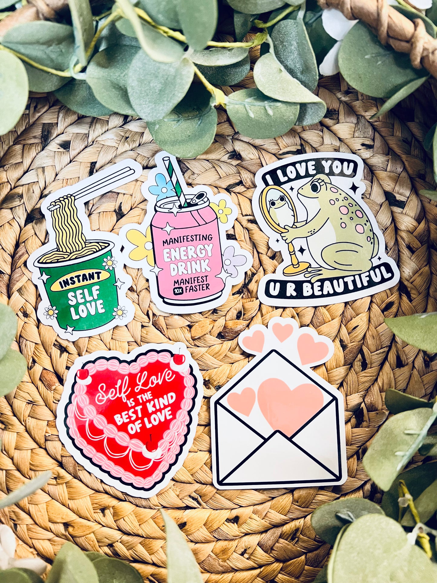 (RTS) SELF LOVE (BEST LOVE) STICKERS