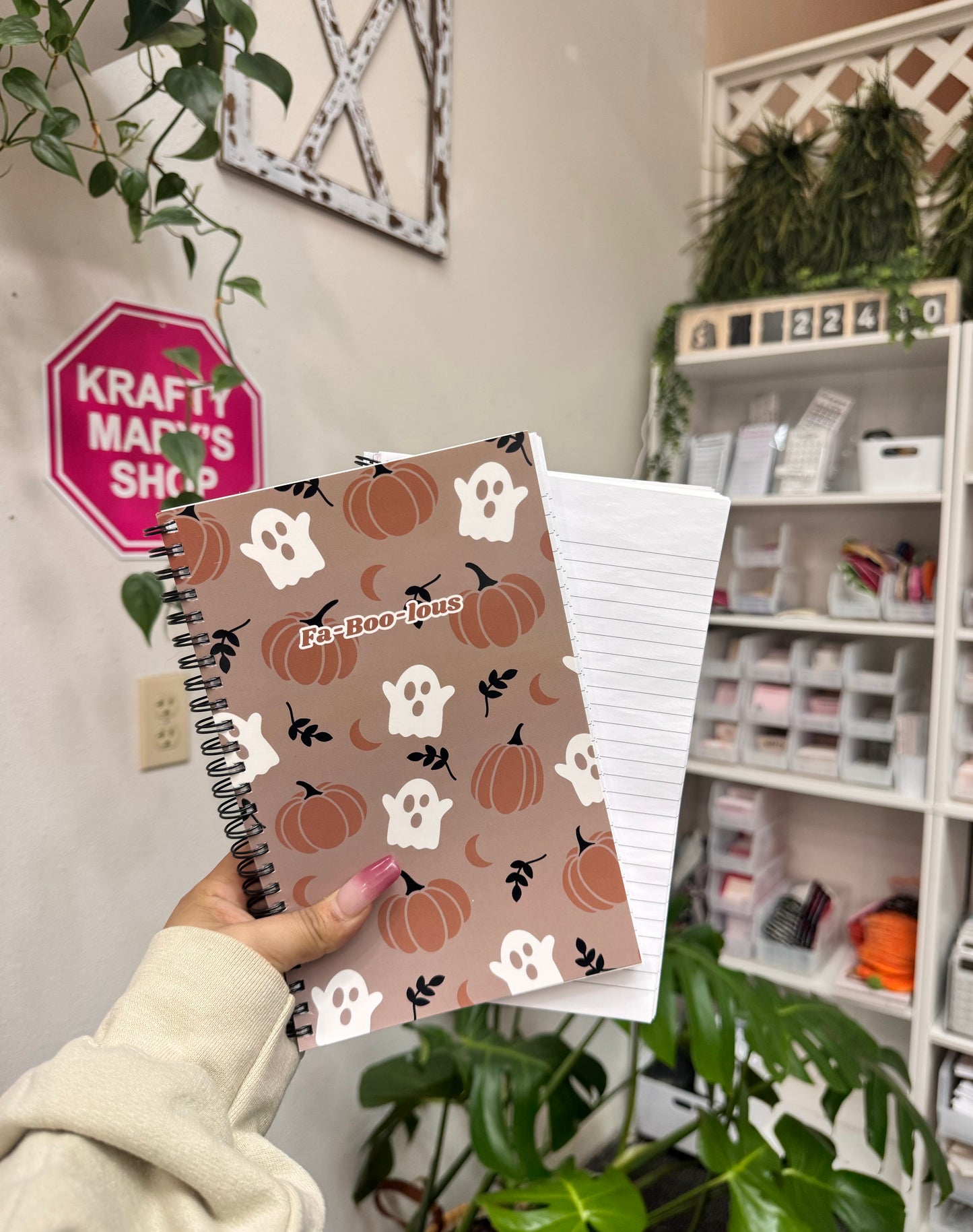 (RTS) FALL BOO NOTEBOOK