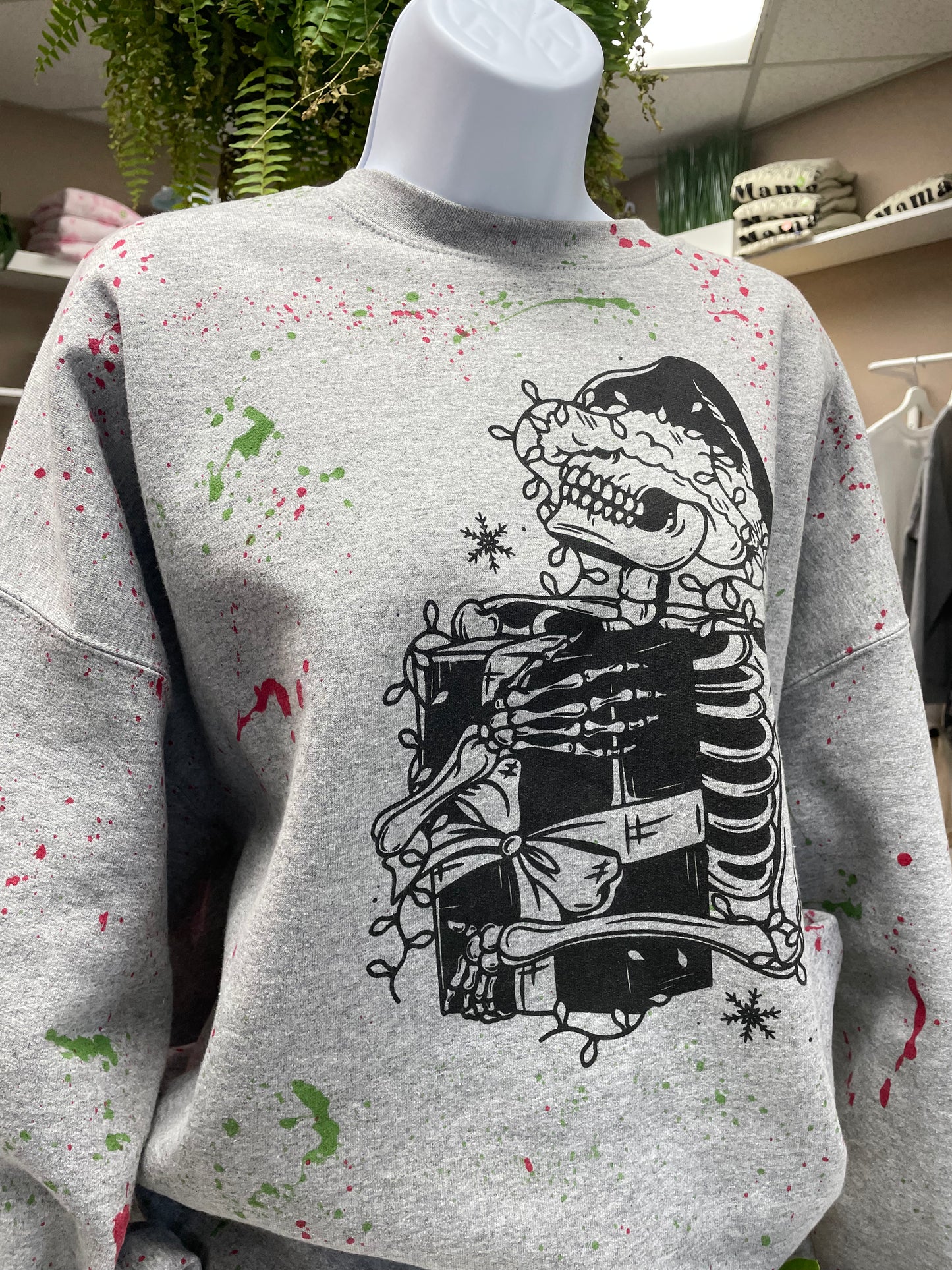 (RTS) SKELETON GIFT CREW