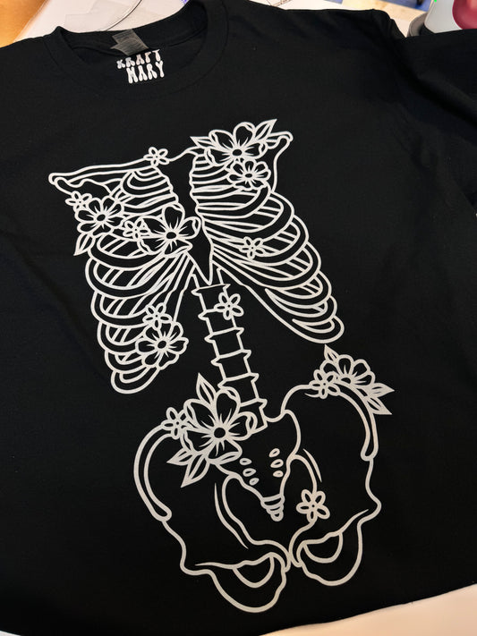 (RTS) SKELETON TRUNK TEE