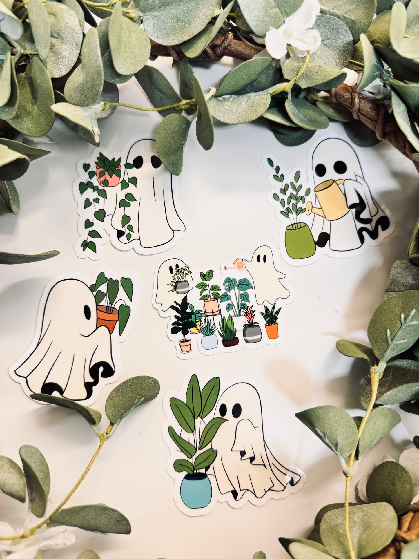 (RTS) PLANT GHOSTIE STICKERS