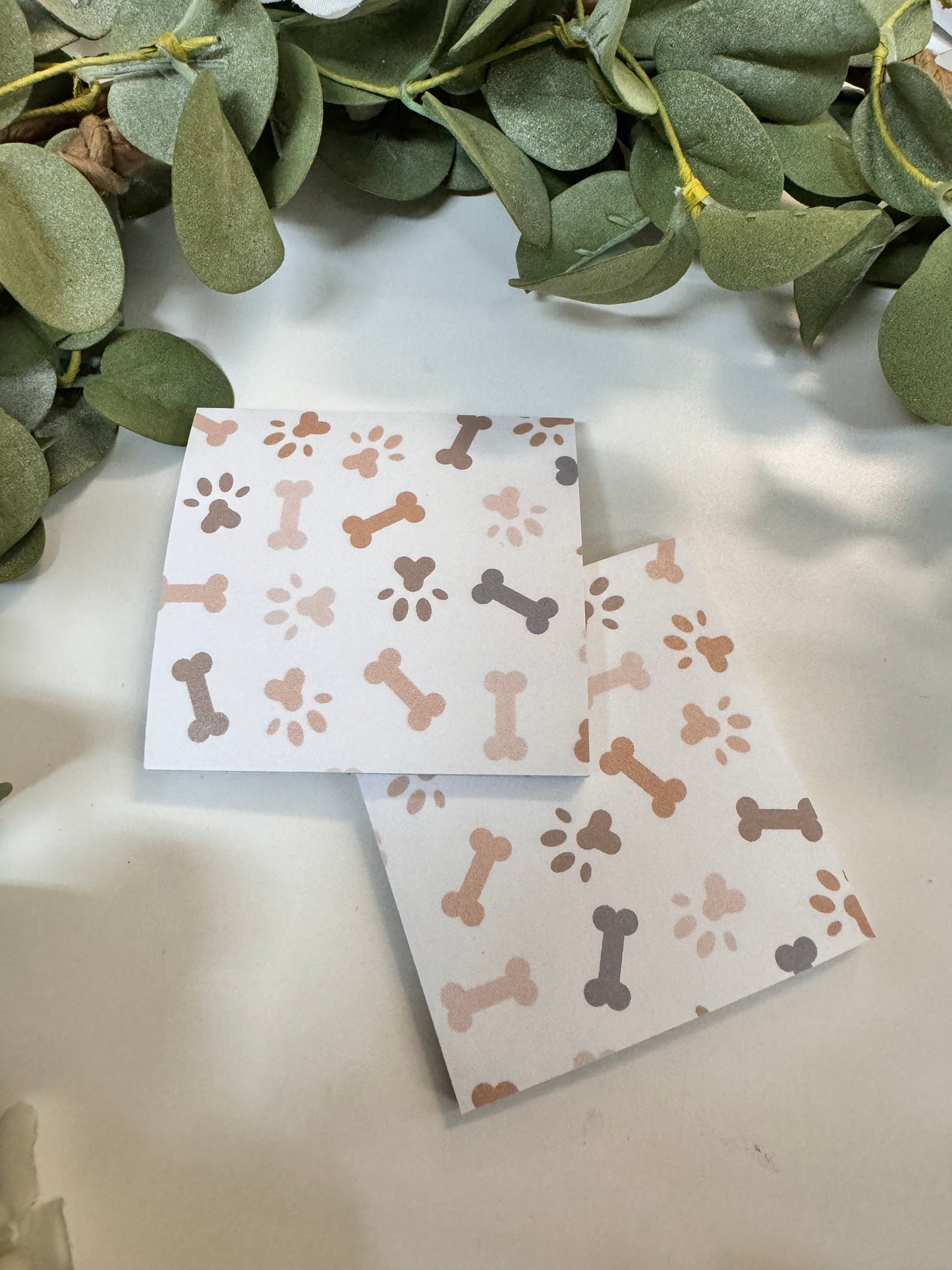(RTS) PUPPY PAW STICKY NOTE