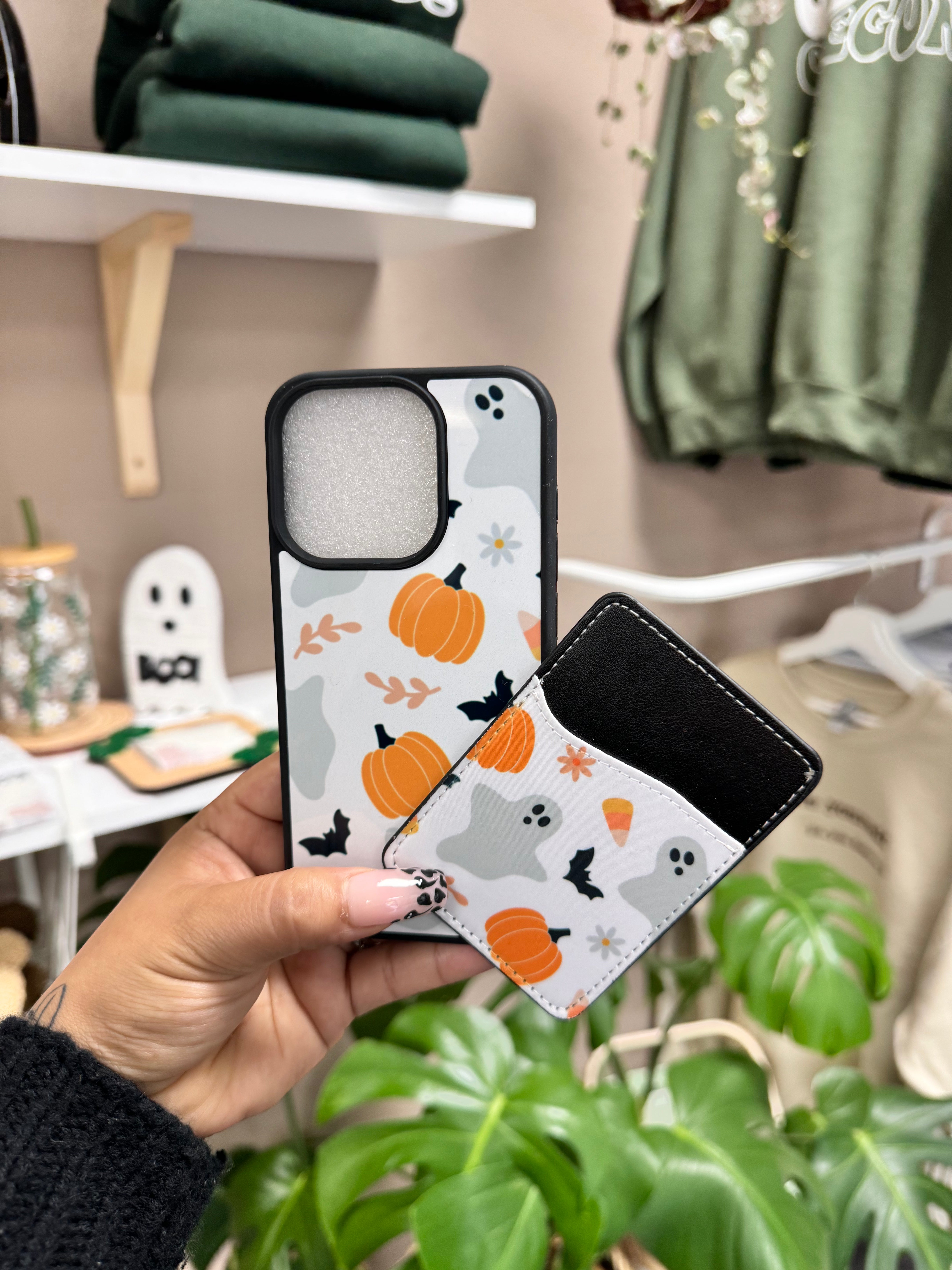 (RTS) CANDY CORN GHOUL PHONE ACCESSORIES Kraftymary