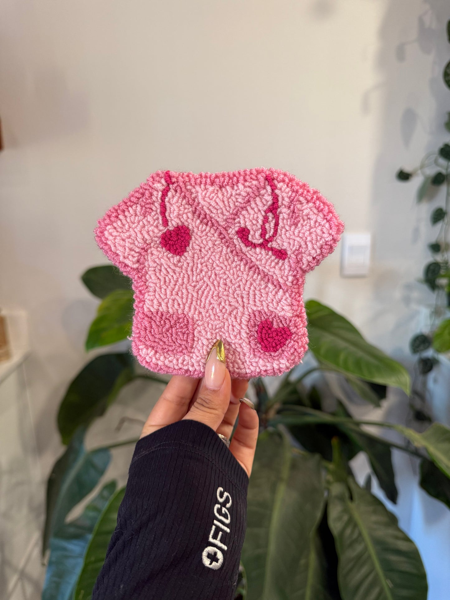 (PREORDER) PINK MEDICAL SCRUB COASTER