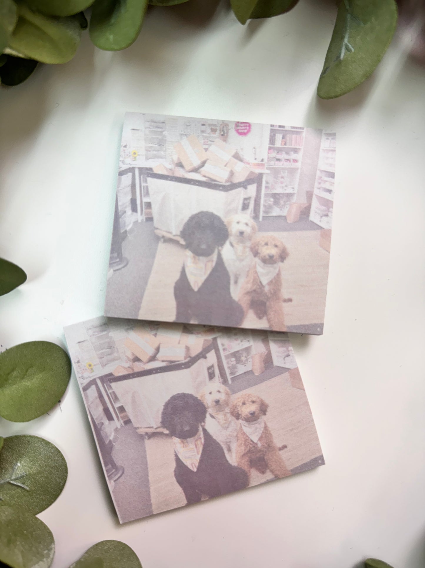 (RTS) KRAFTY PUPS STICKY NOTE