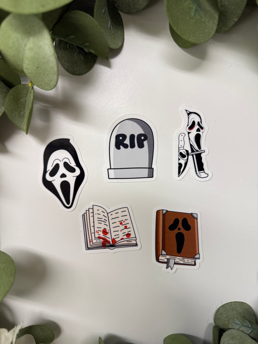 (RTS) RIP HORROR STICKERS