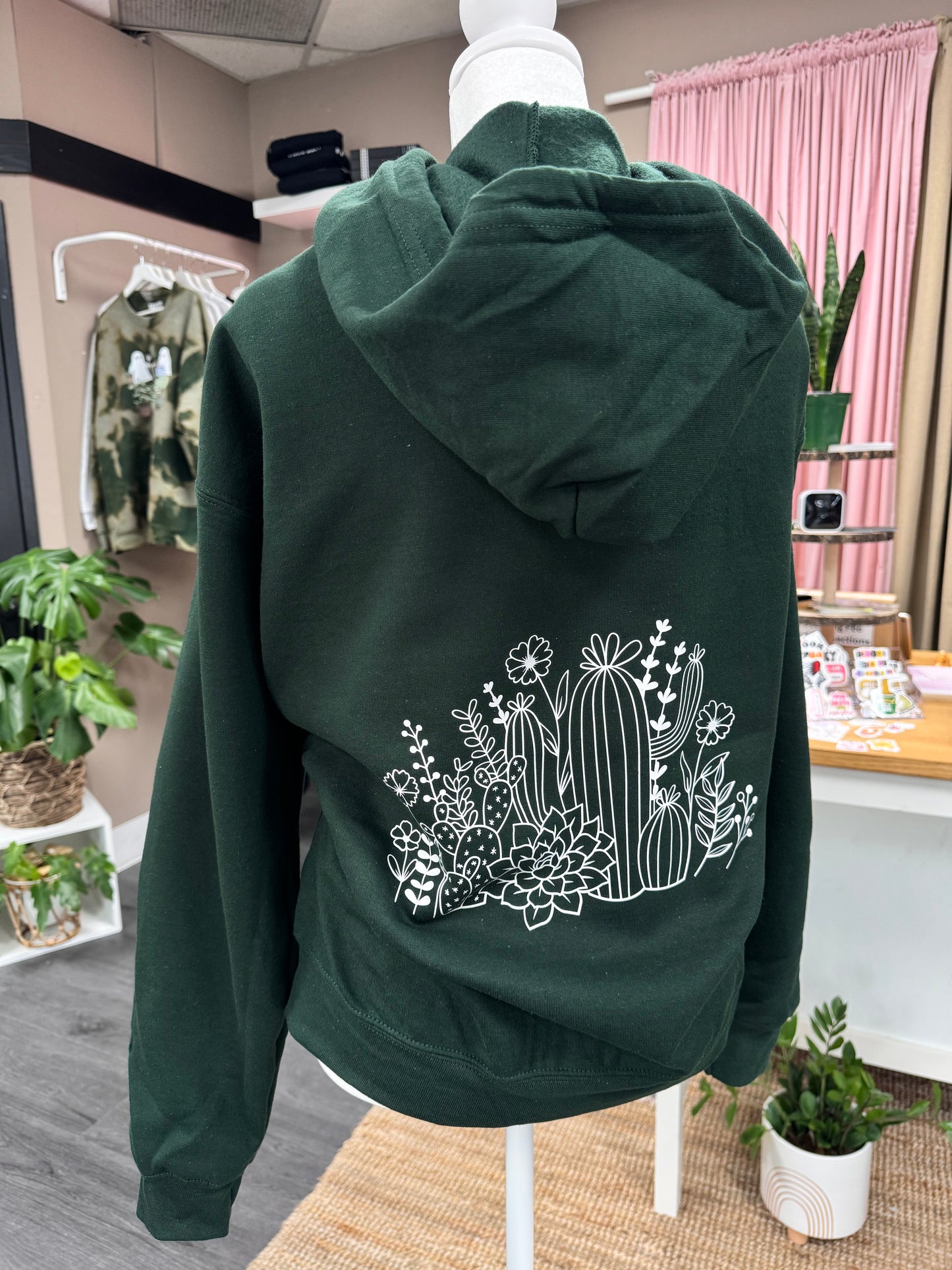(RTS) CACTUS ZIP UP