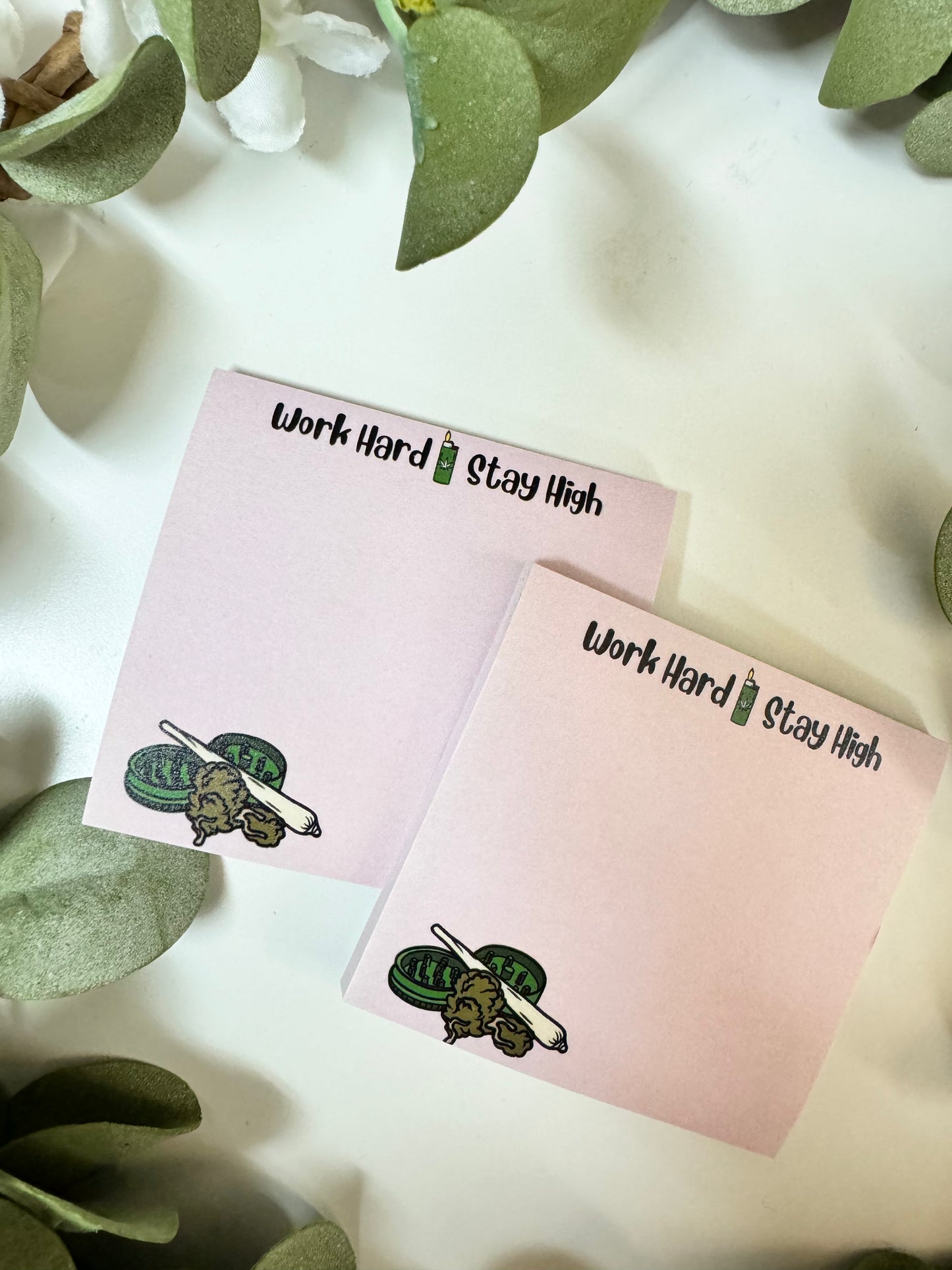 (RTS) STAY HIGH STICKY NOTE