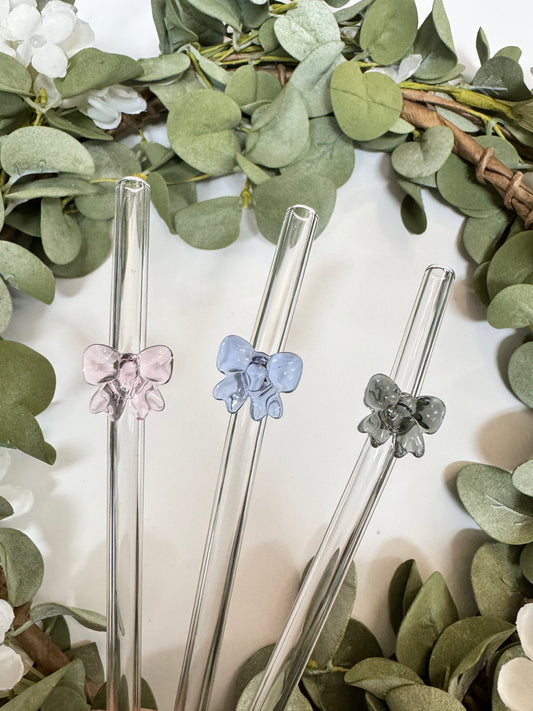 (RTS) BOW GLASS STRAW