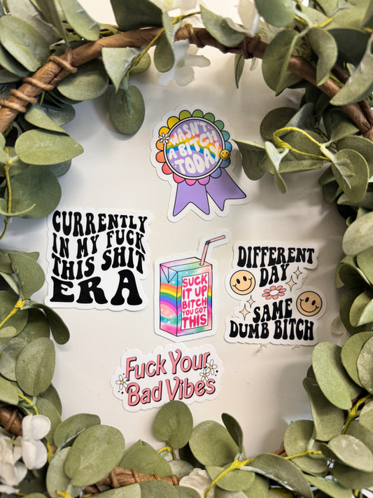 (RTS) BIT*H ENERGY STICKERS