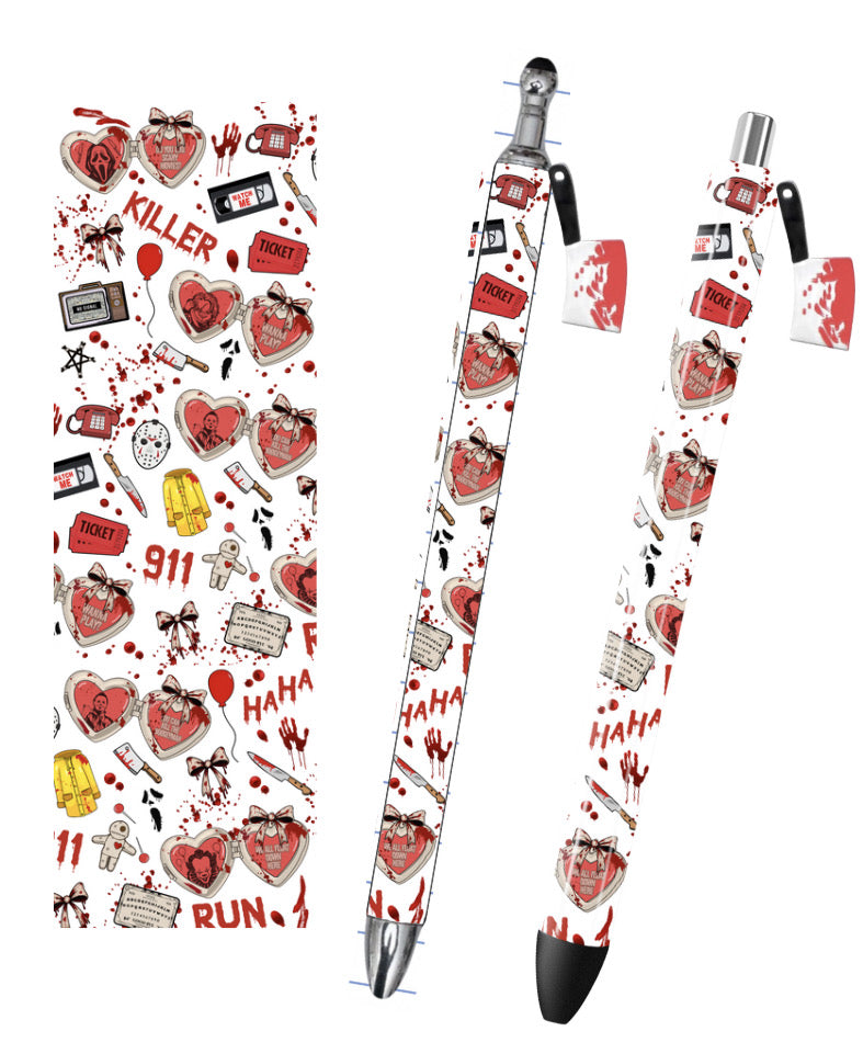 (RTS) KILLER LOCKET PEN W CHARM