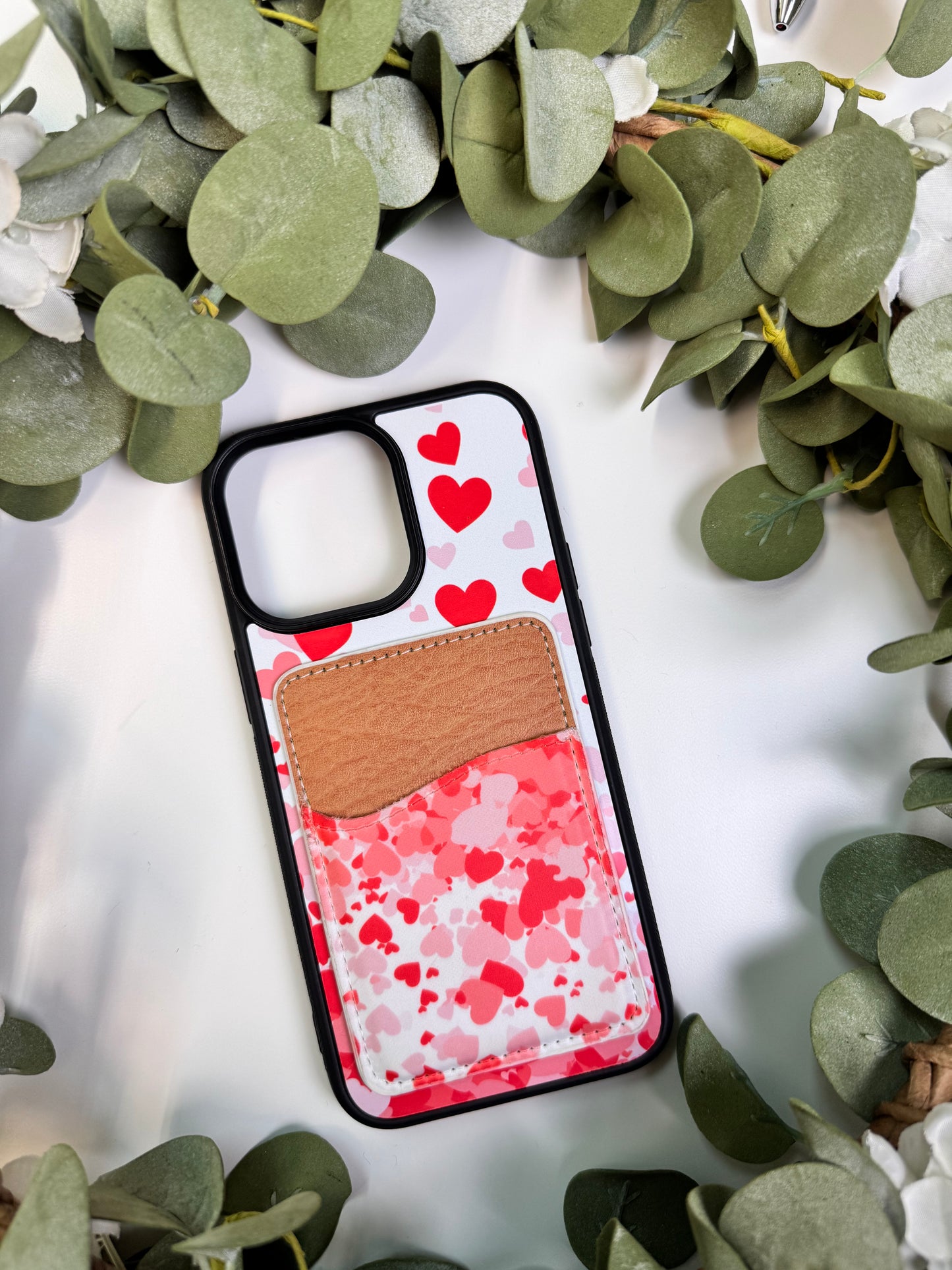 (RTS) CONFETTI HEARTS PHONE ACCESSORIES