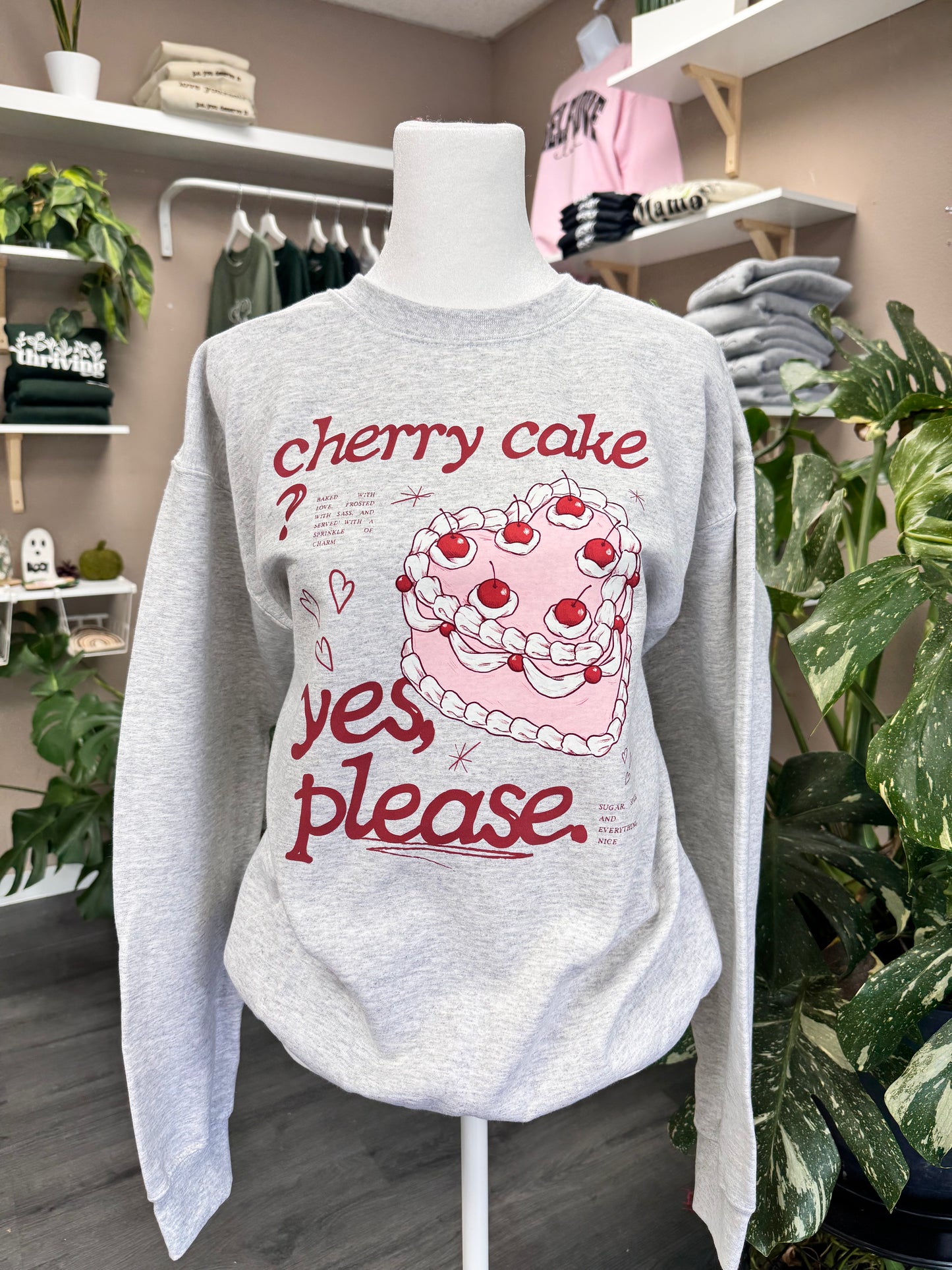 (RTS) CHERRY CAKE CREWNECK
