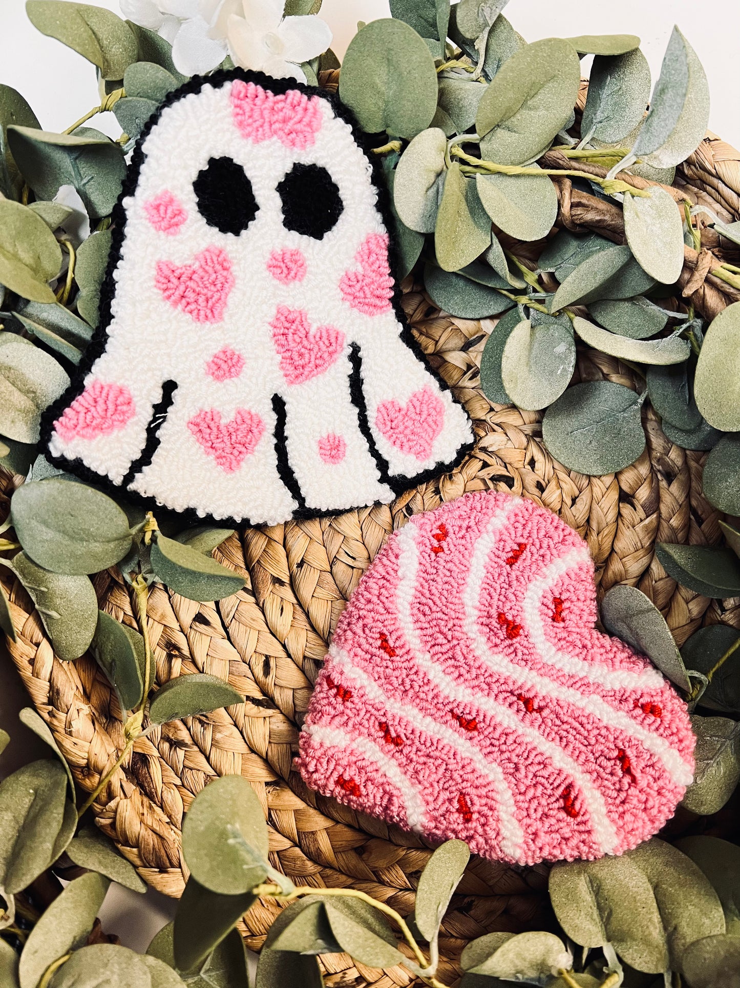 (RTS) PINK VALENTINE COASTERS