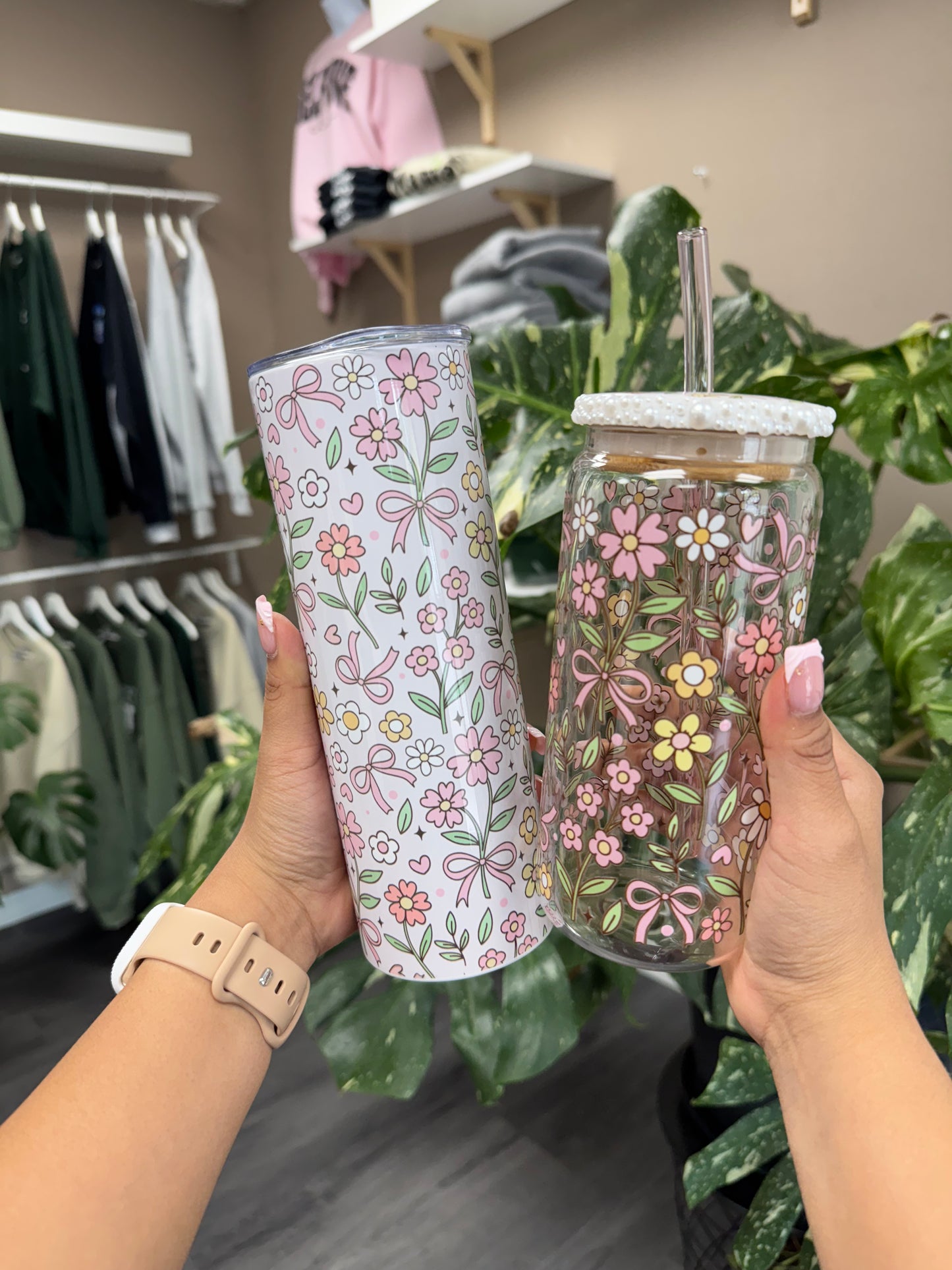 (RTS) SPRING COQUETTE DRINKWARE