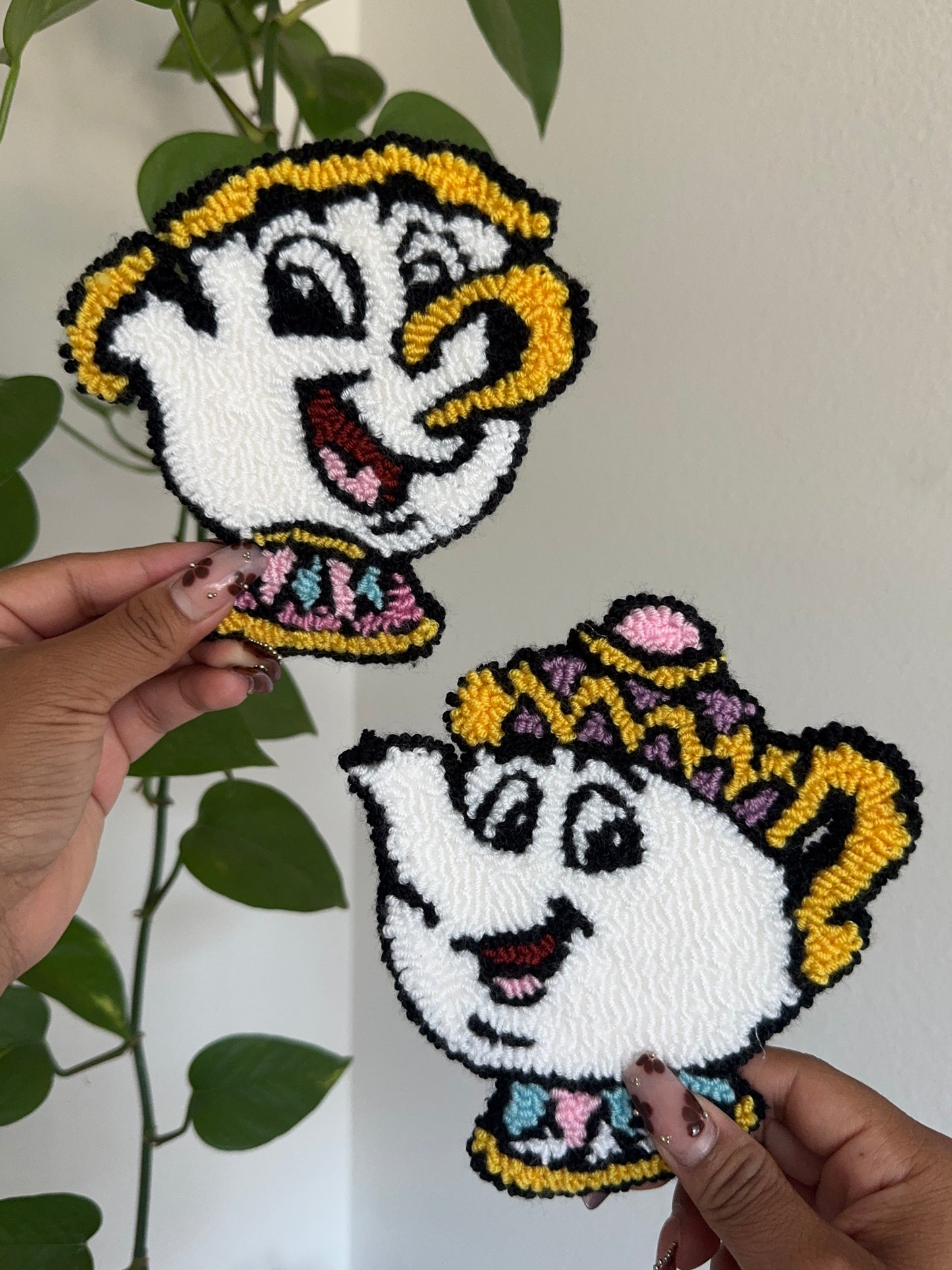 (RTS) BEAUTY AND THE BEAST RUG COASTER