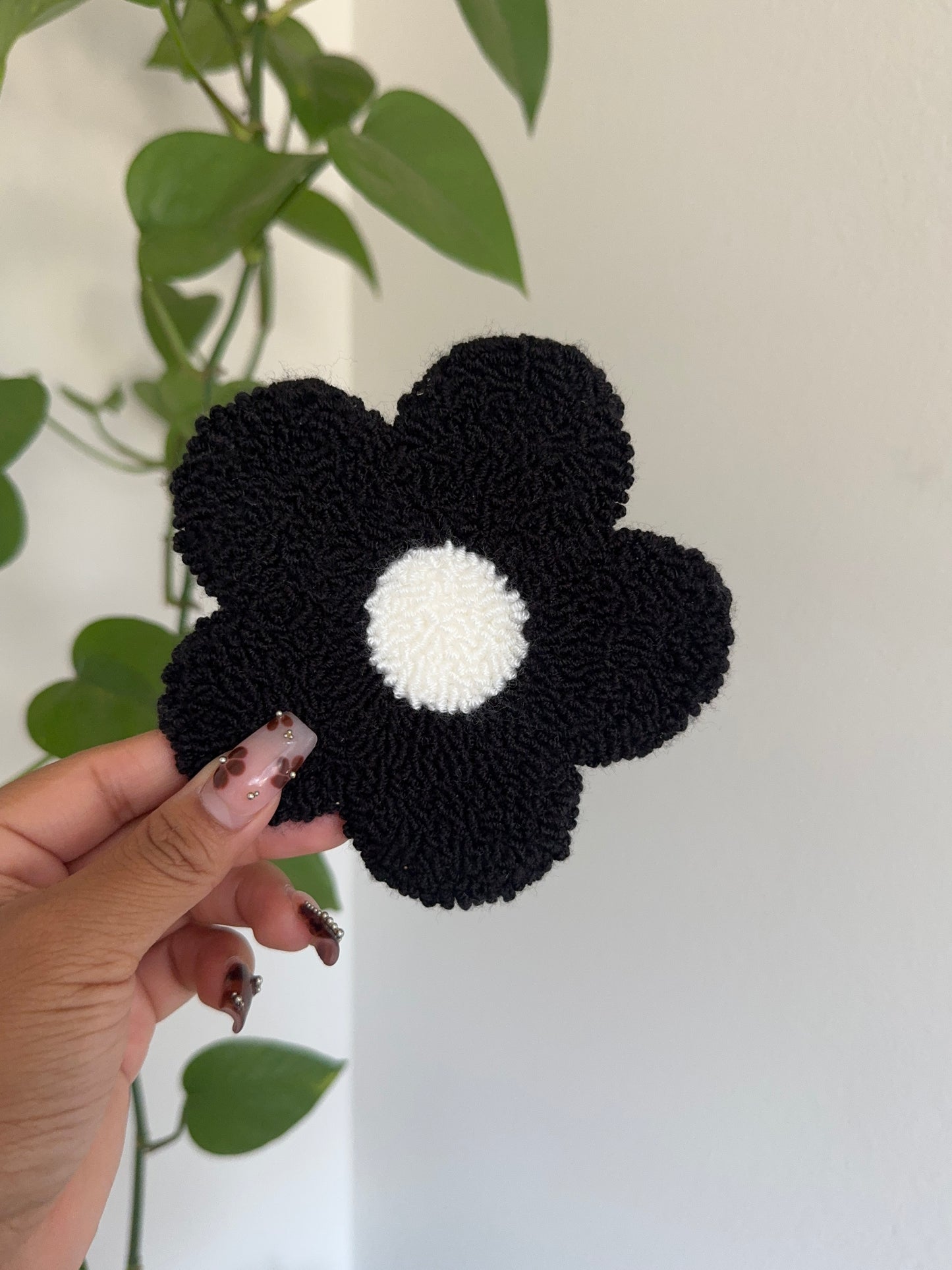 (RTS) FLOWER RUG COASTER