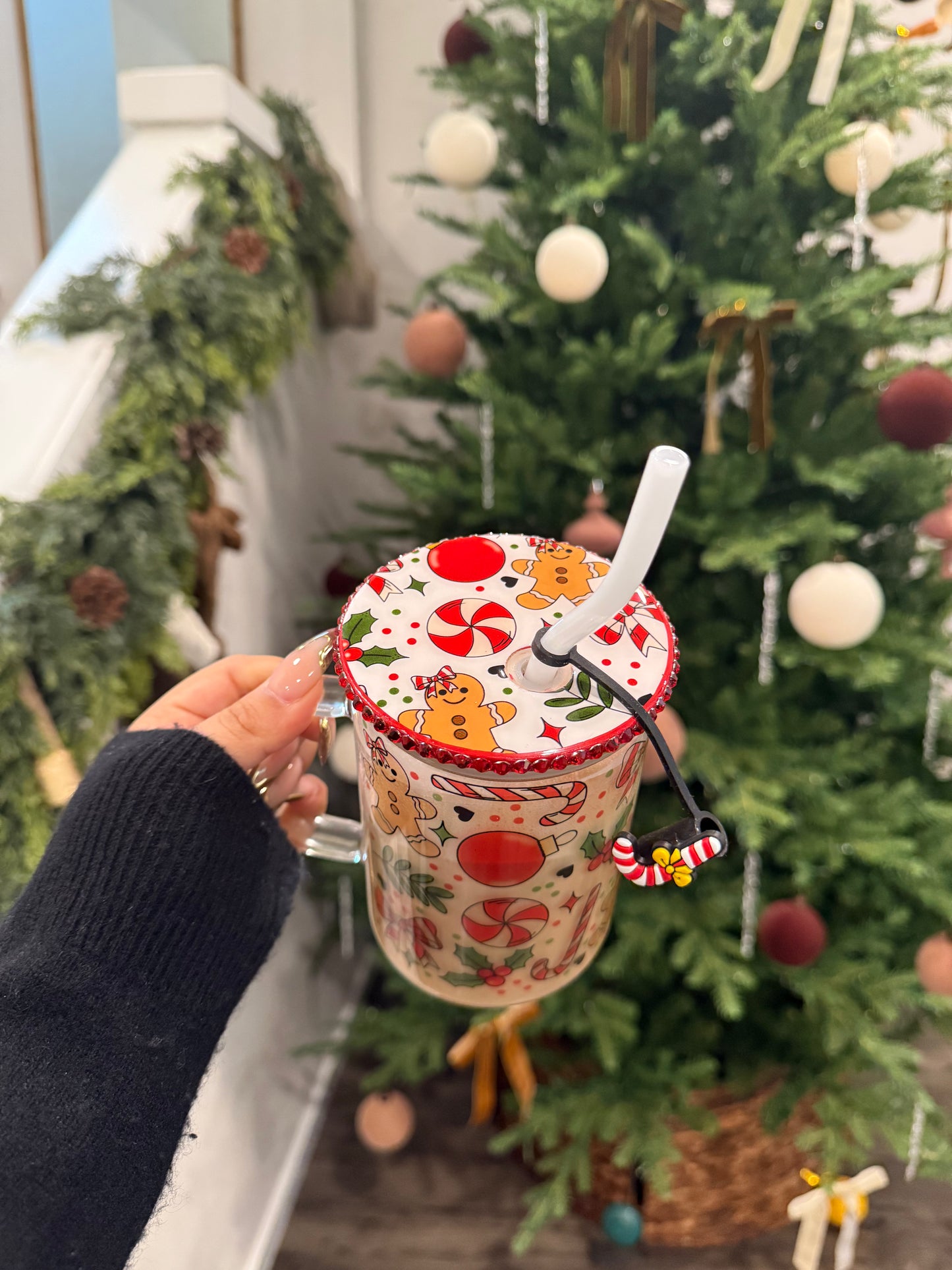 (RTS) JOLLY GINGERBREAD DRINKWARE