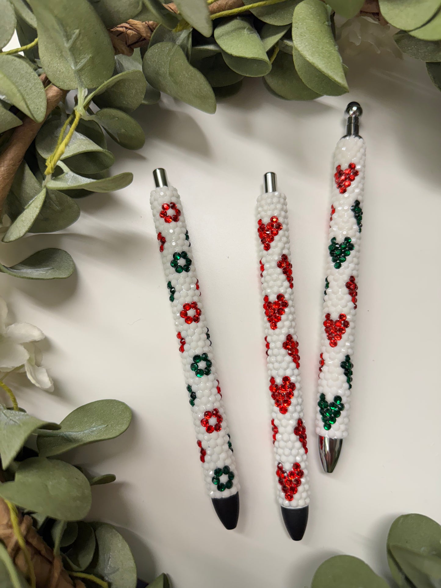 (RTS) WHITE BLING PEN