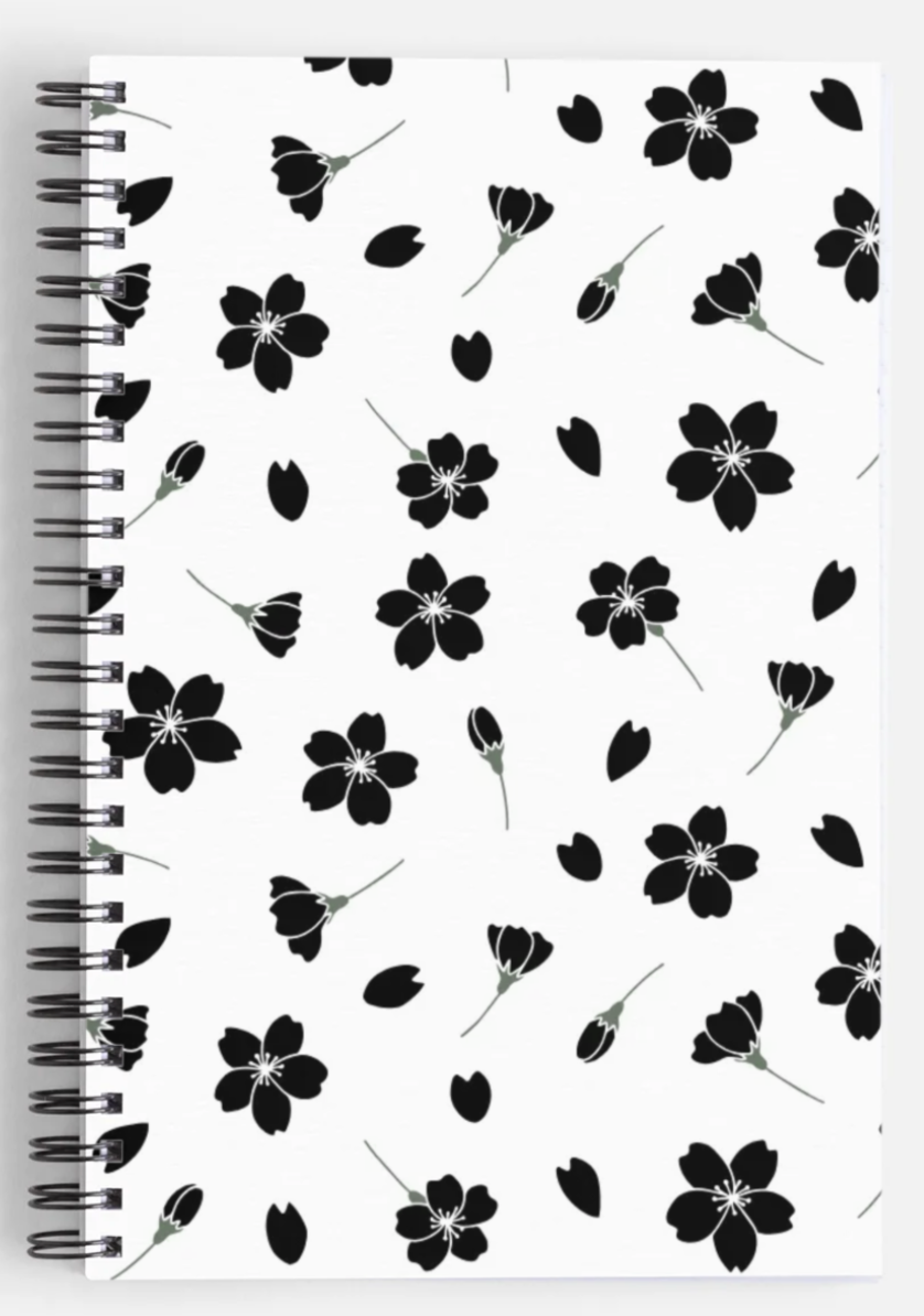 (RTS) MIDNIGHT BLOSSOM NOTEBOOK