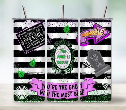 (RTS) BEETLEJUICE TUMBLER