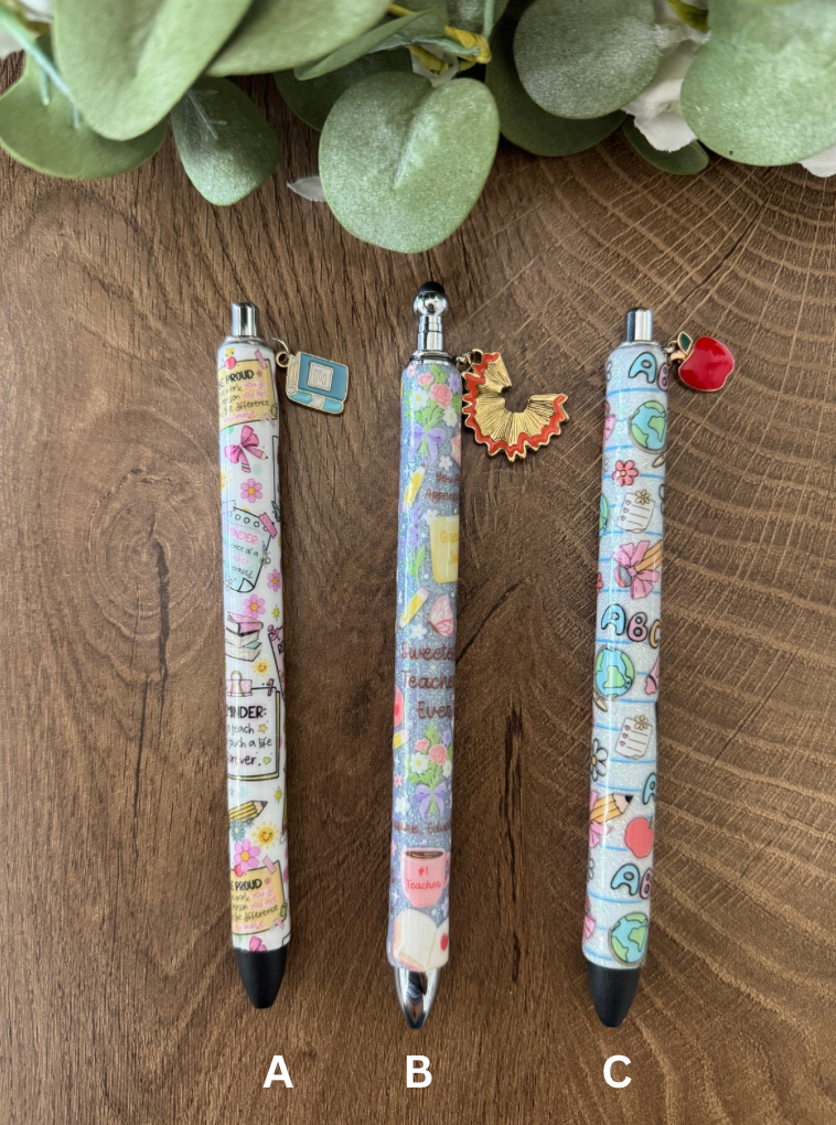 (RTS) TEACHER PEN W CHARM