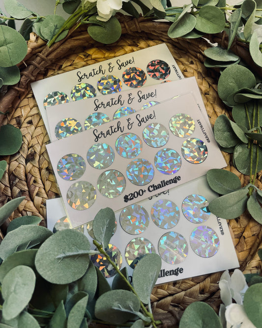 (RTS)Scratch Off Savings
