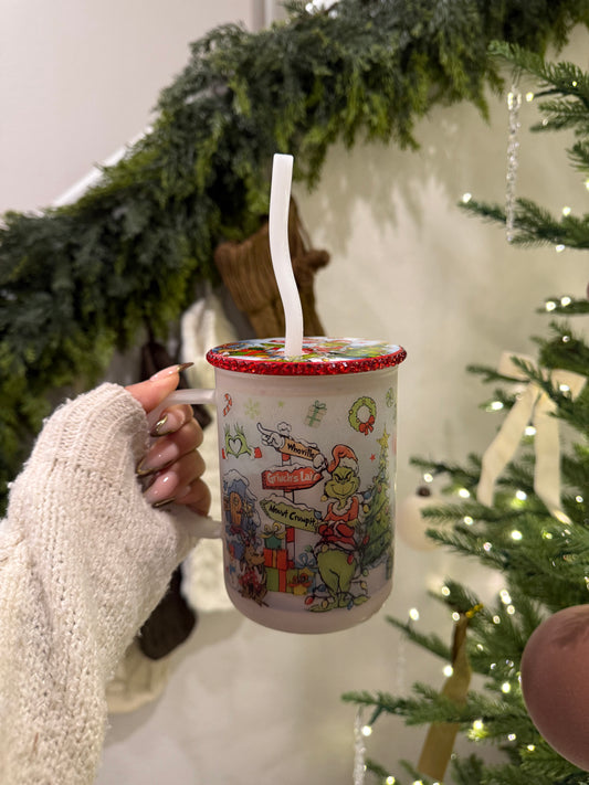 (RTS) GRINCH WHOOVILLE DRINKWARE