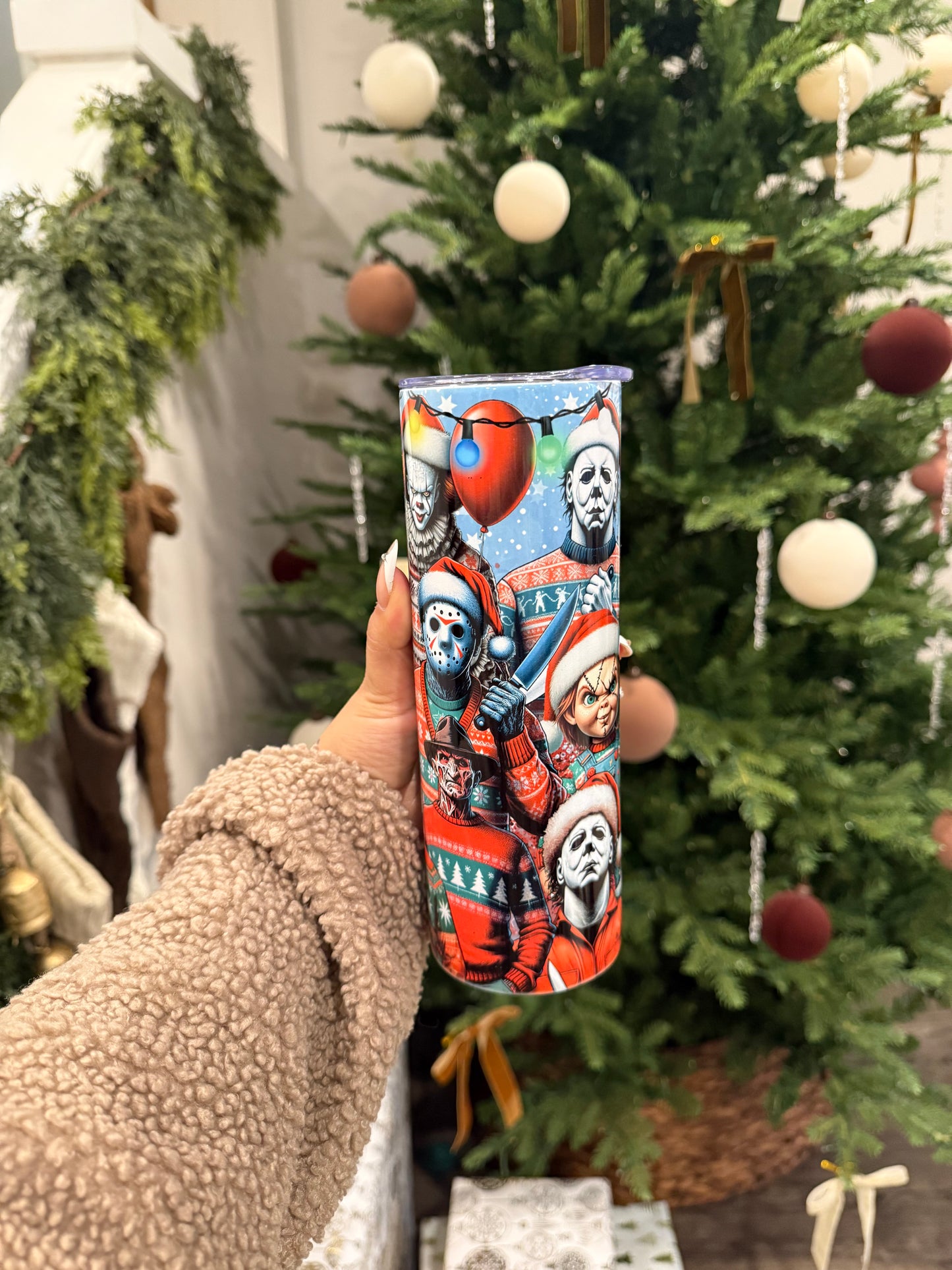 (RTS) KILLER CHRISTMAS TUMBLER