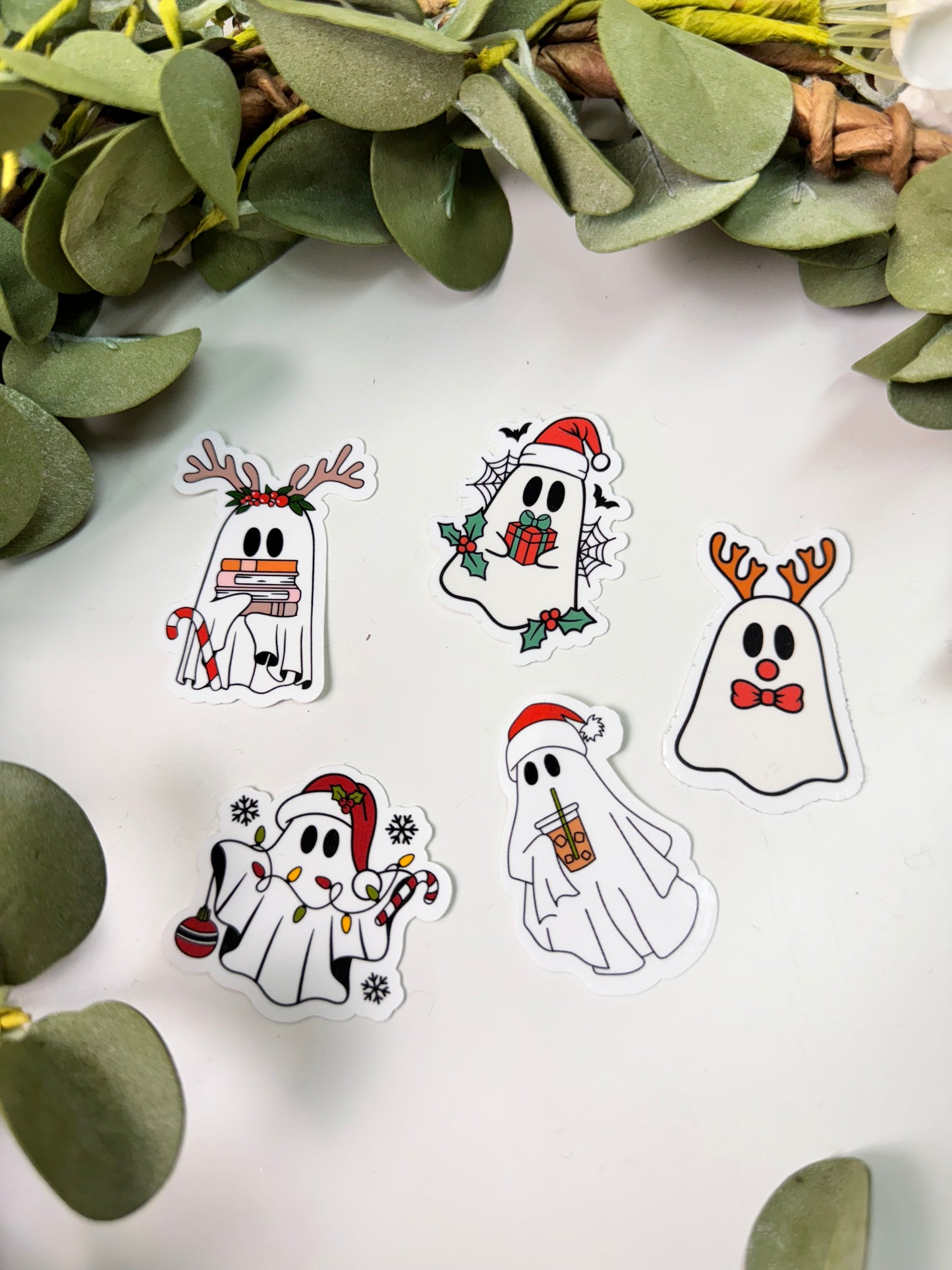 (RTS) CHRISTMAS GHOUL STICKERS
