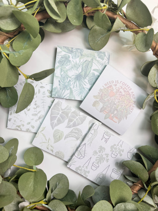 (RTS) PLANT LOVER STICKY NOTES