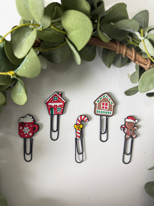 (RTS) GINGERBREAD PAPER CLIP
