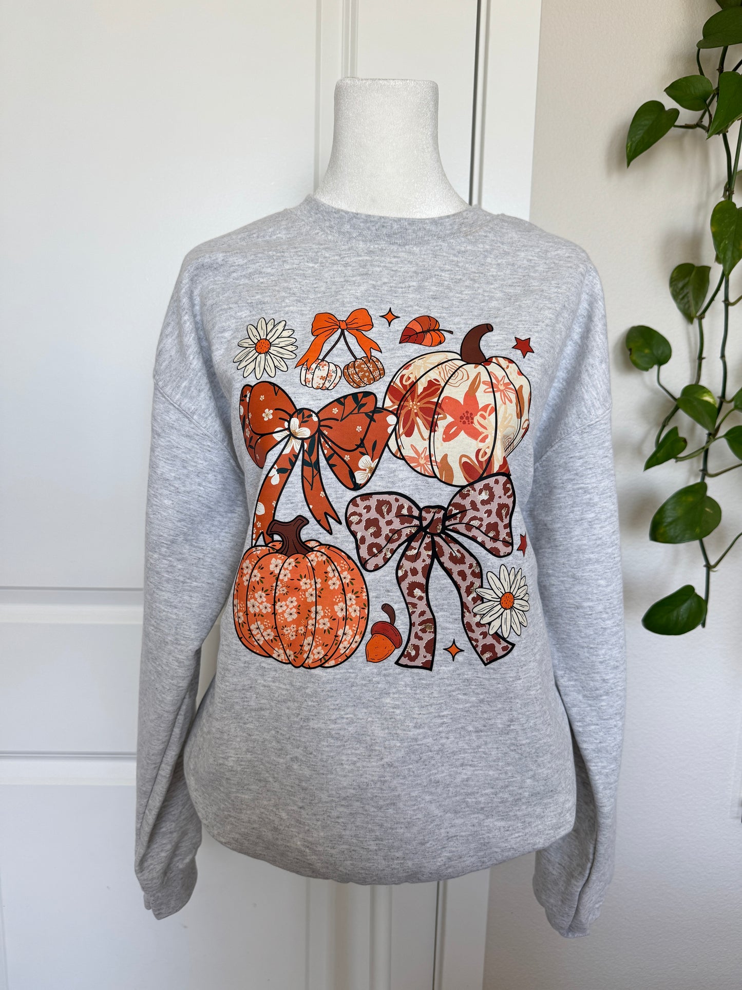 (RTS) PUMPKIN HARVEST CREWNECK