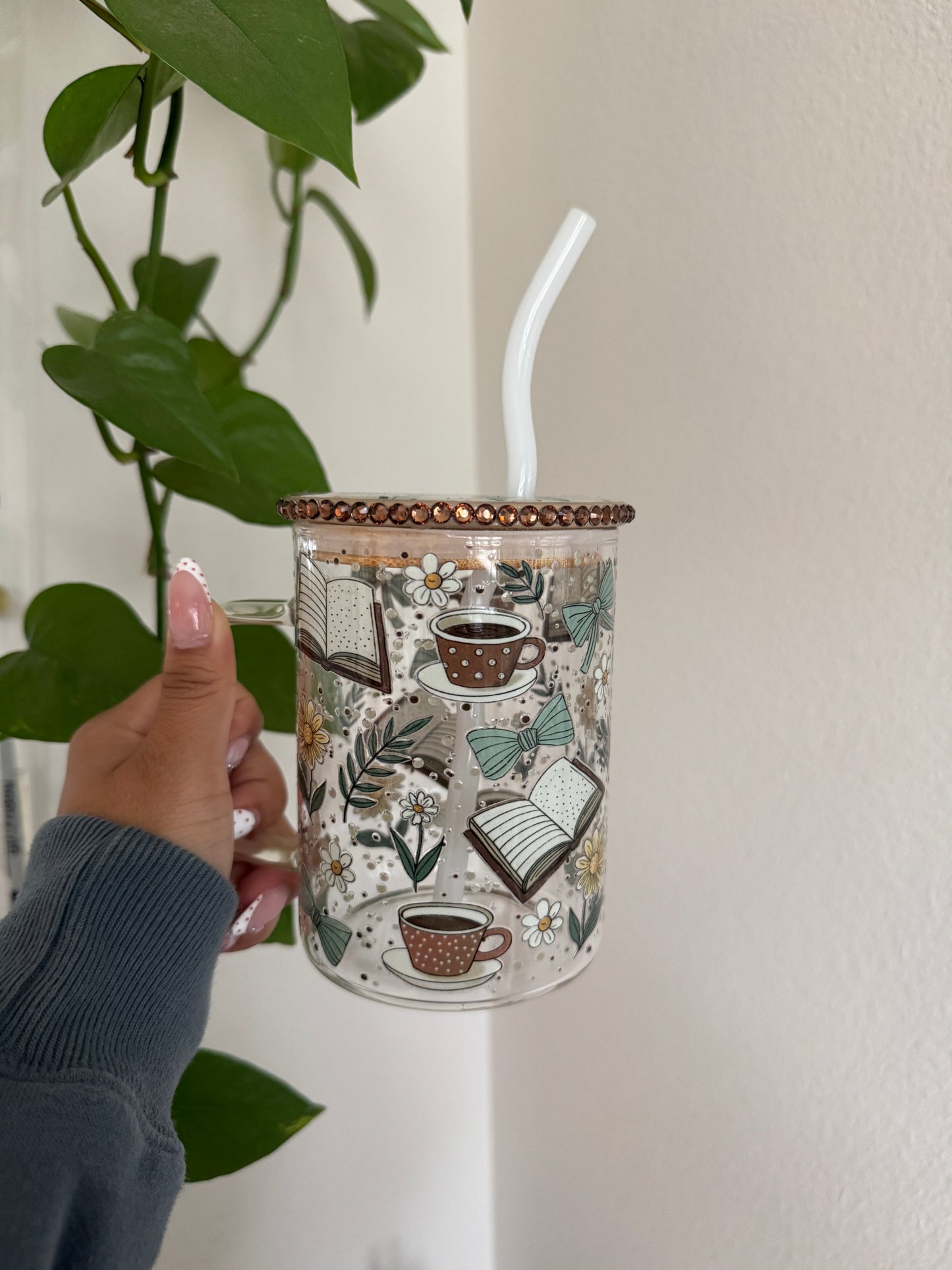 (RTS) LATTE & BOOKS DRINKWARE