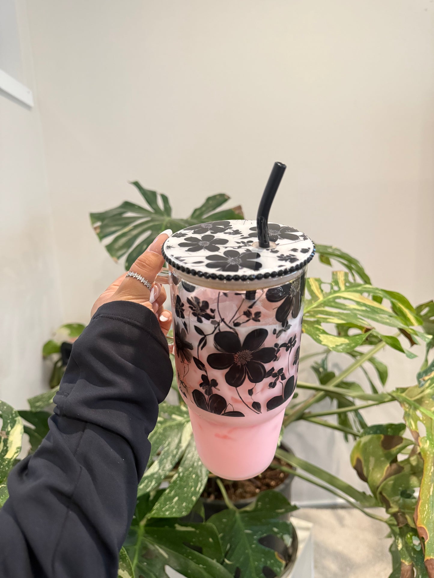 (RTS) MIDNIGHT BLOSSOM 2.0 DRINKWARE
