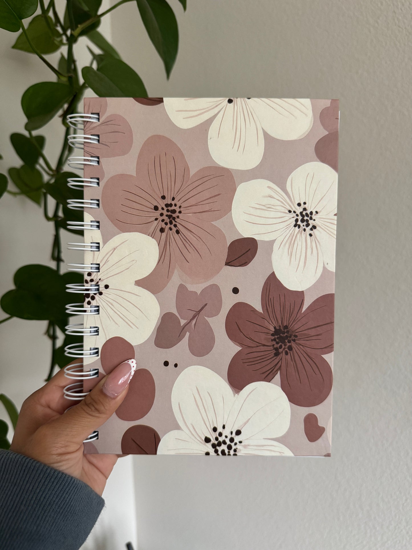 (RTS) BOHO MOCHA HARD COVER NOTEBOOK